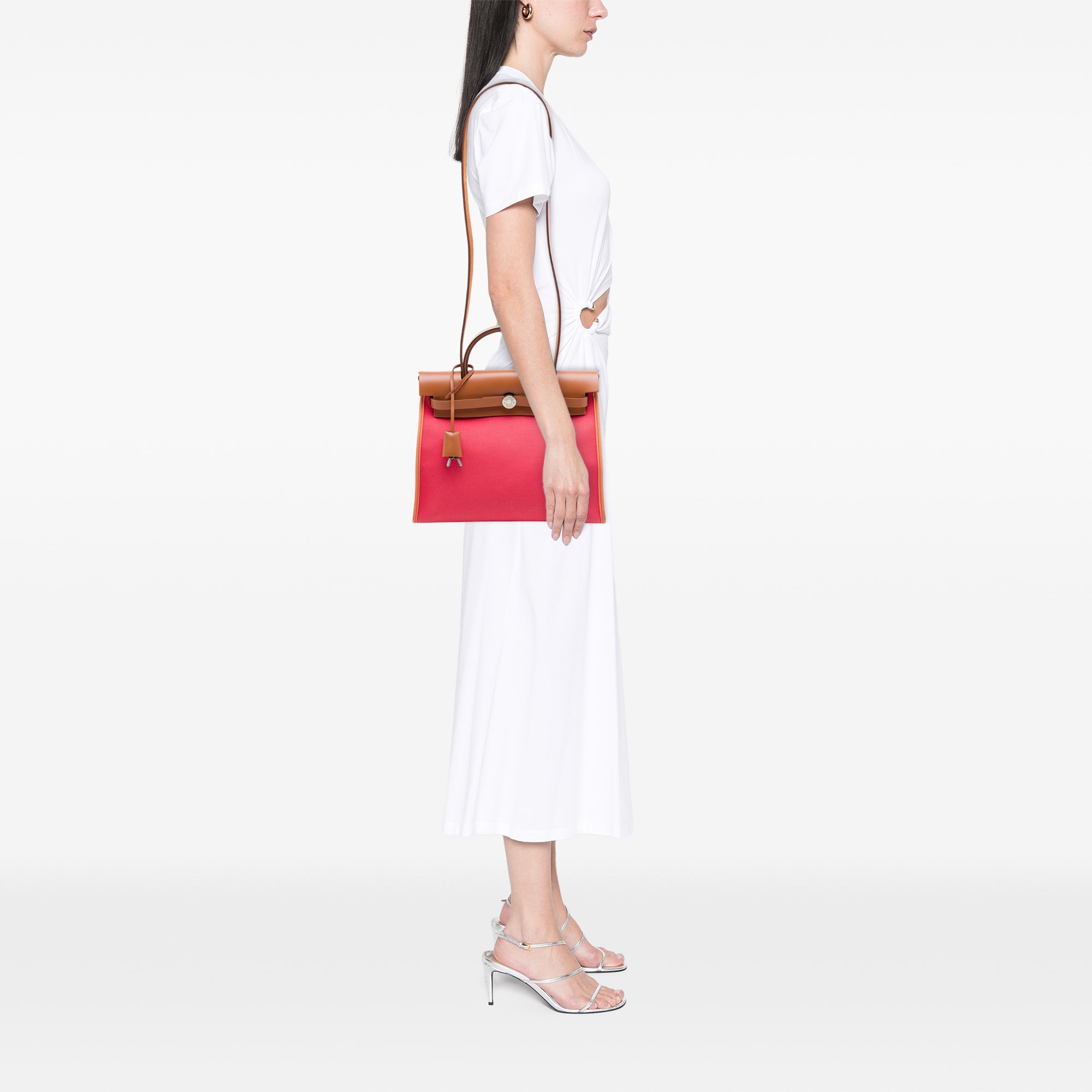 Hermès Toile Herbag Zip 31 - image 7