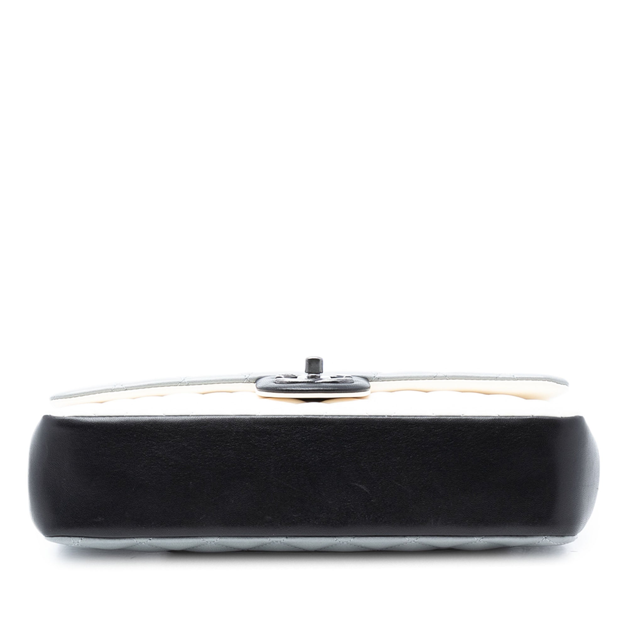 Chanel Medium Classic Tricolor Lambskin Single Flap - image 3