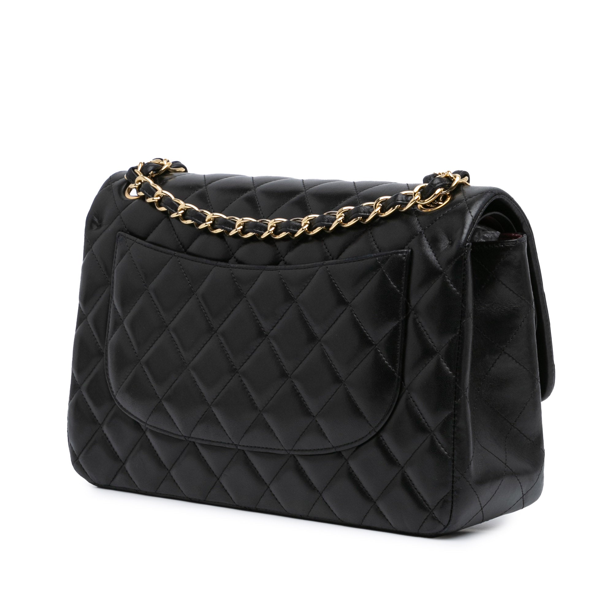 Chanel Jumbo Classic Lambskin Double Flap - image 2