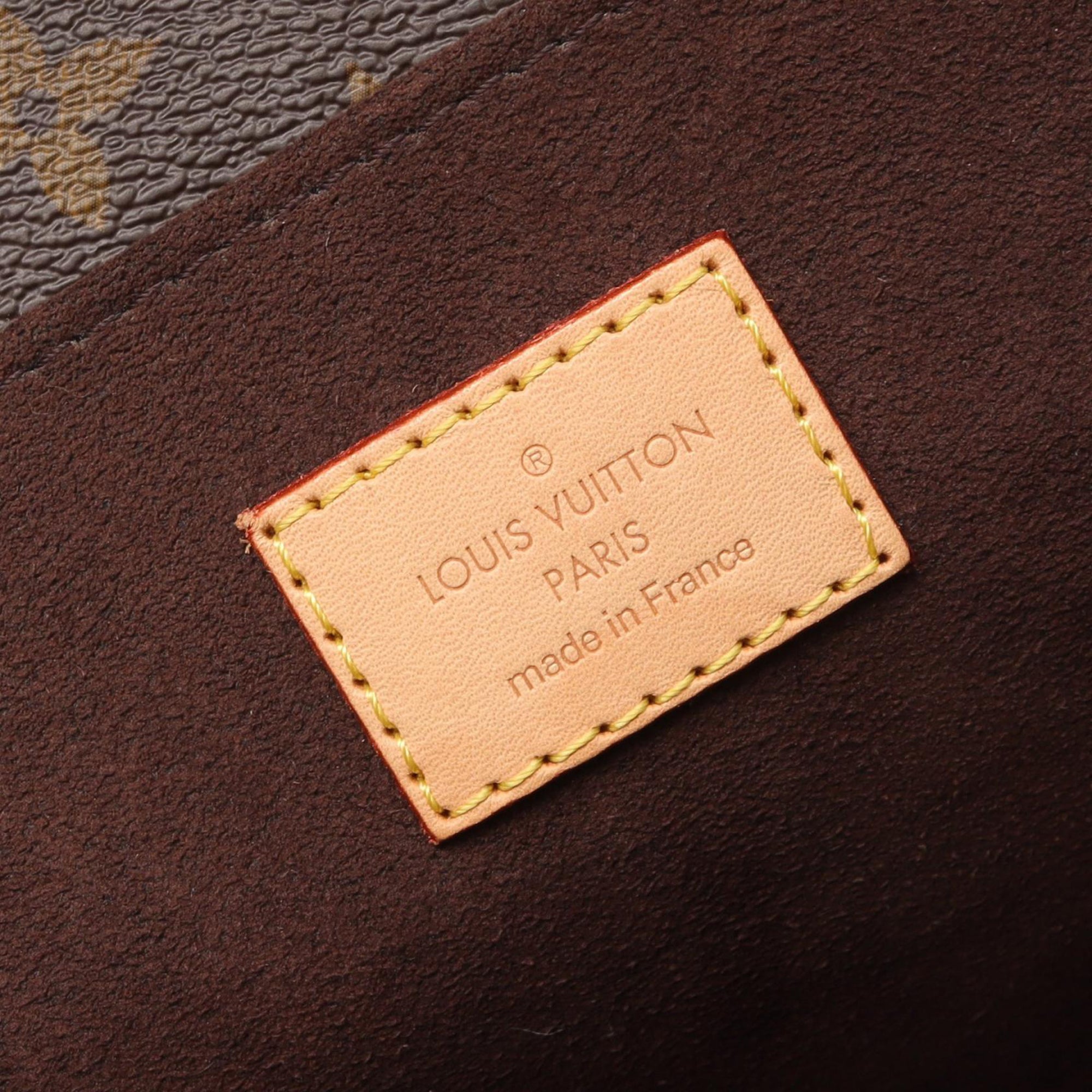 Louis Vuitton LOUIS VUITTON Pochette Metis MM Handbag M44875 Monogram PVC coated canvas leather Brown Used Women - image 11