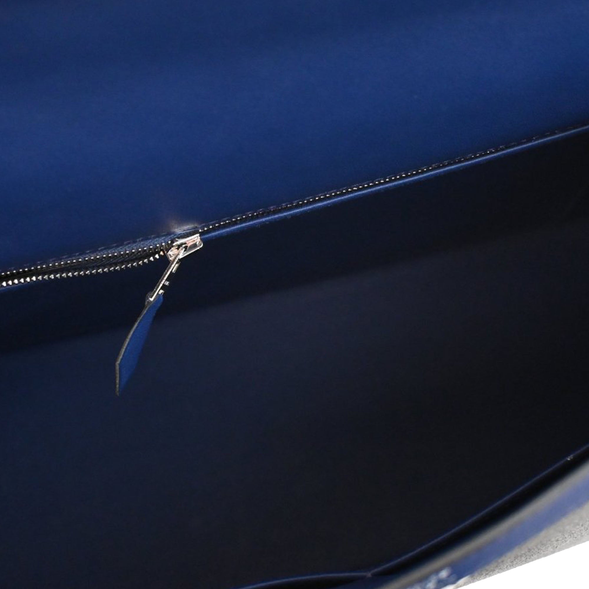 Hermès Tricolor Swift and Toile H Berline Kelly II Sellier 32 - image 4