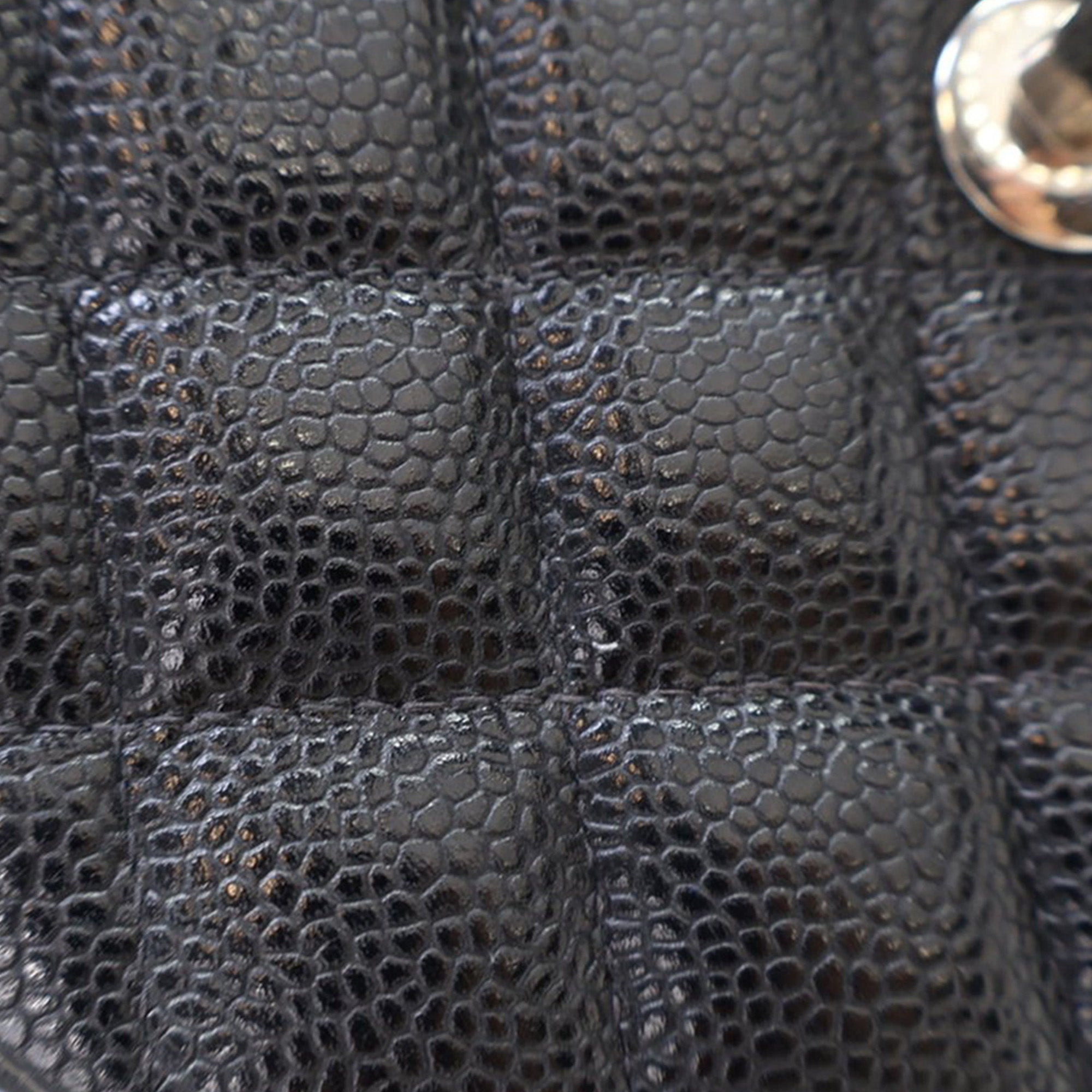 Chanel Mini Square Caviar Single Flap - image 6