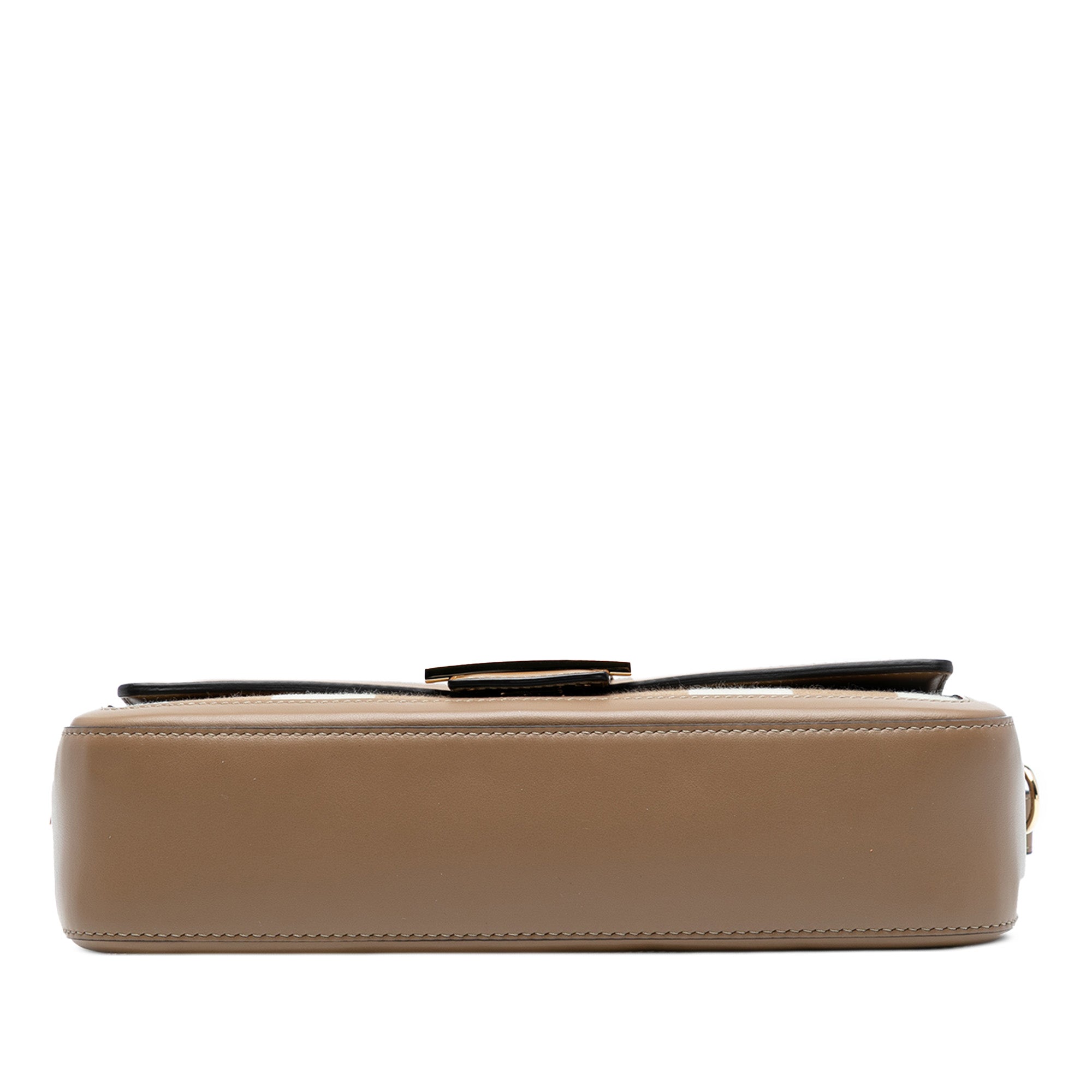 Fendi Pequin Canvas Baguette Satchel - image 3