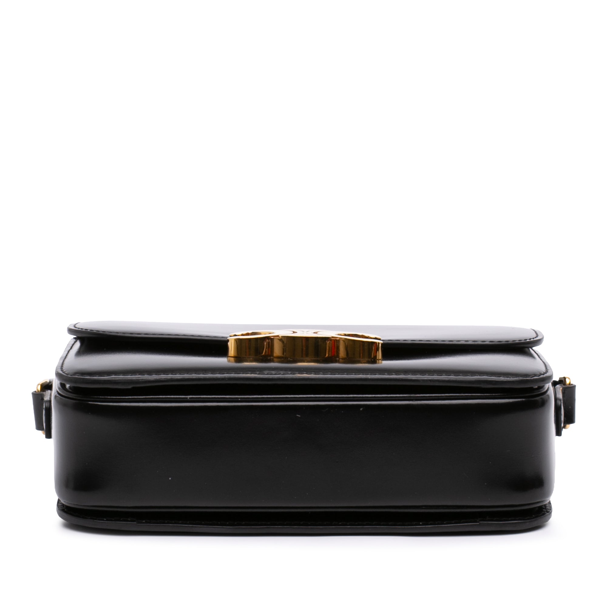 Celine Teen Shiny Calfskin Triomphe Crossbody - image 3