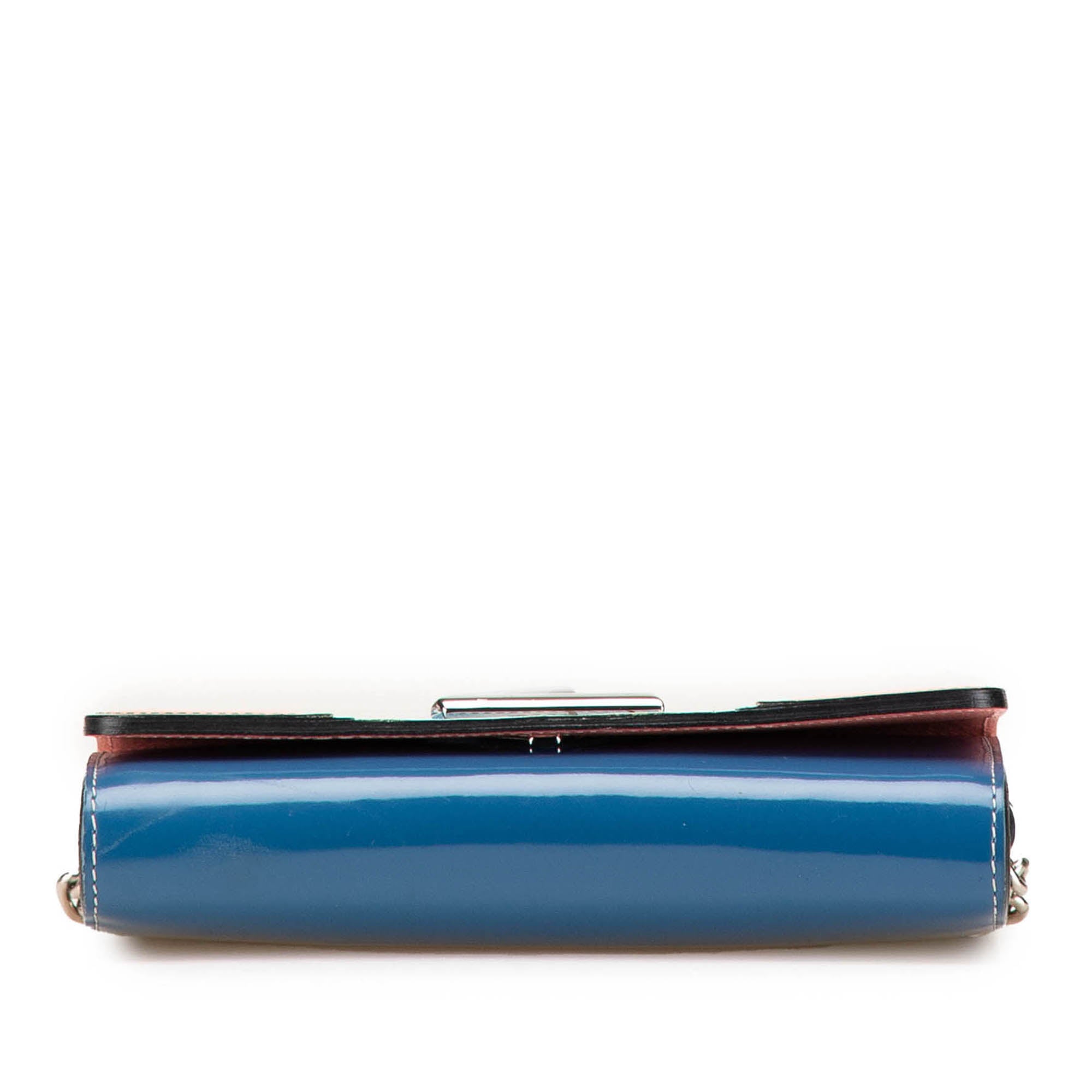 Louis Vuitton Epi Aqua Twist Wallet on Chain - image 3