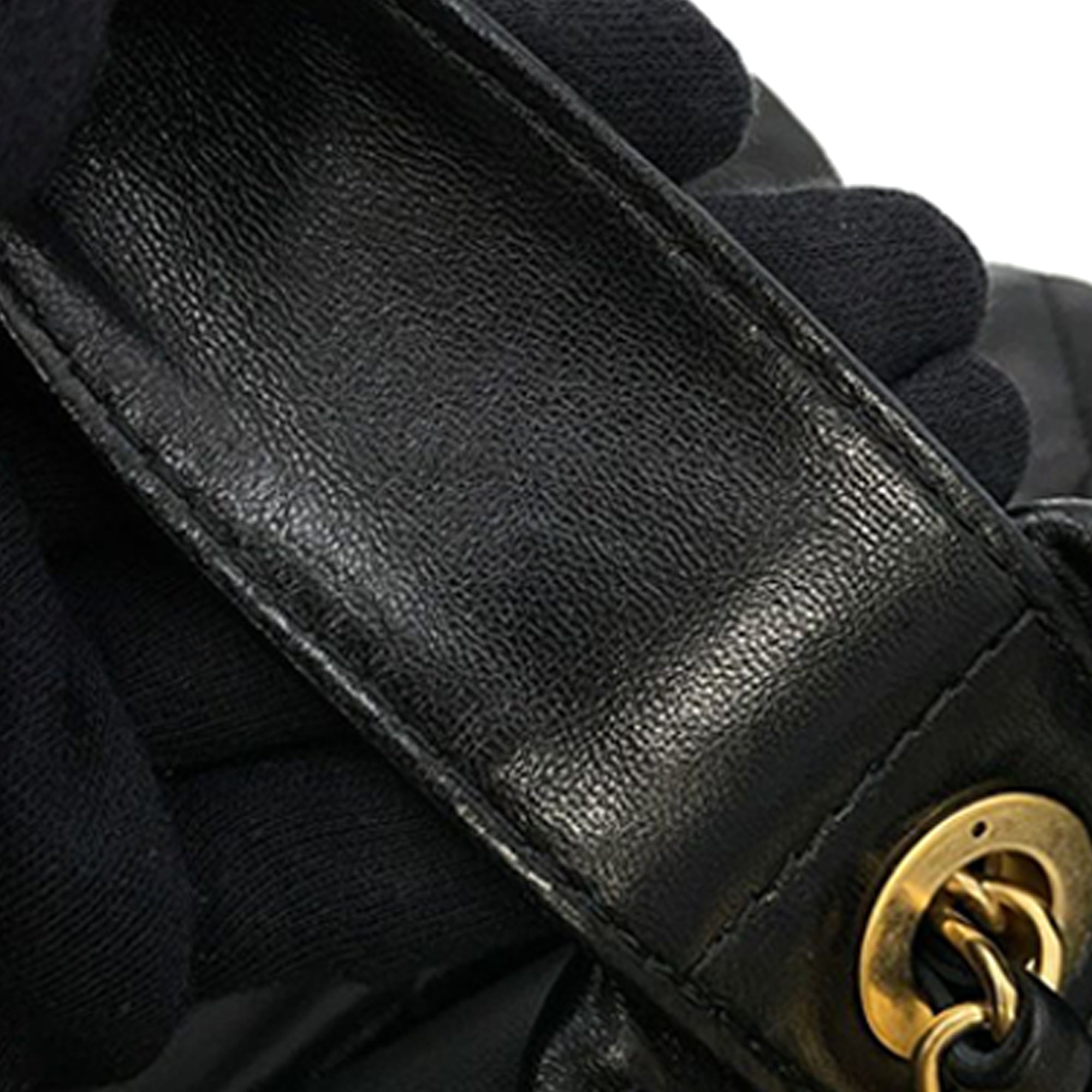Chanel Shiny Lambskin Bow Bag - image 11