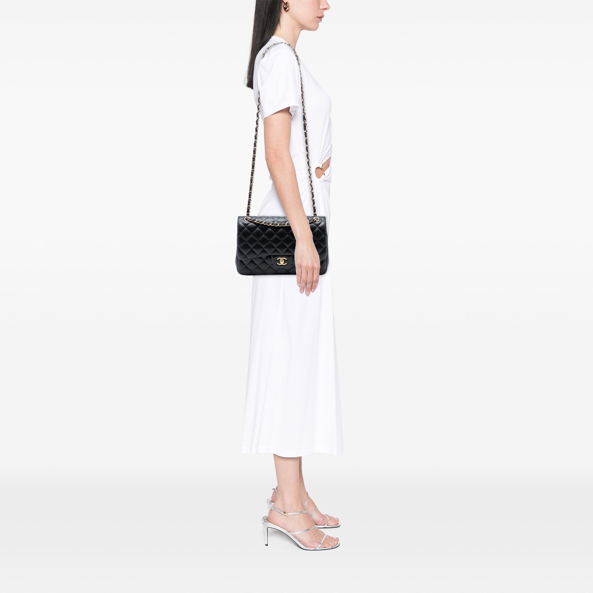 Chanel Jumbo Classic Lambskin Double Flap - image 7