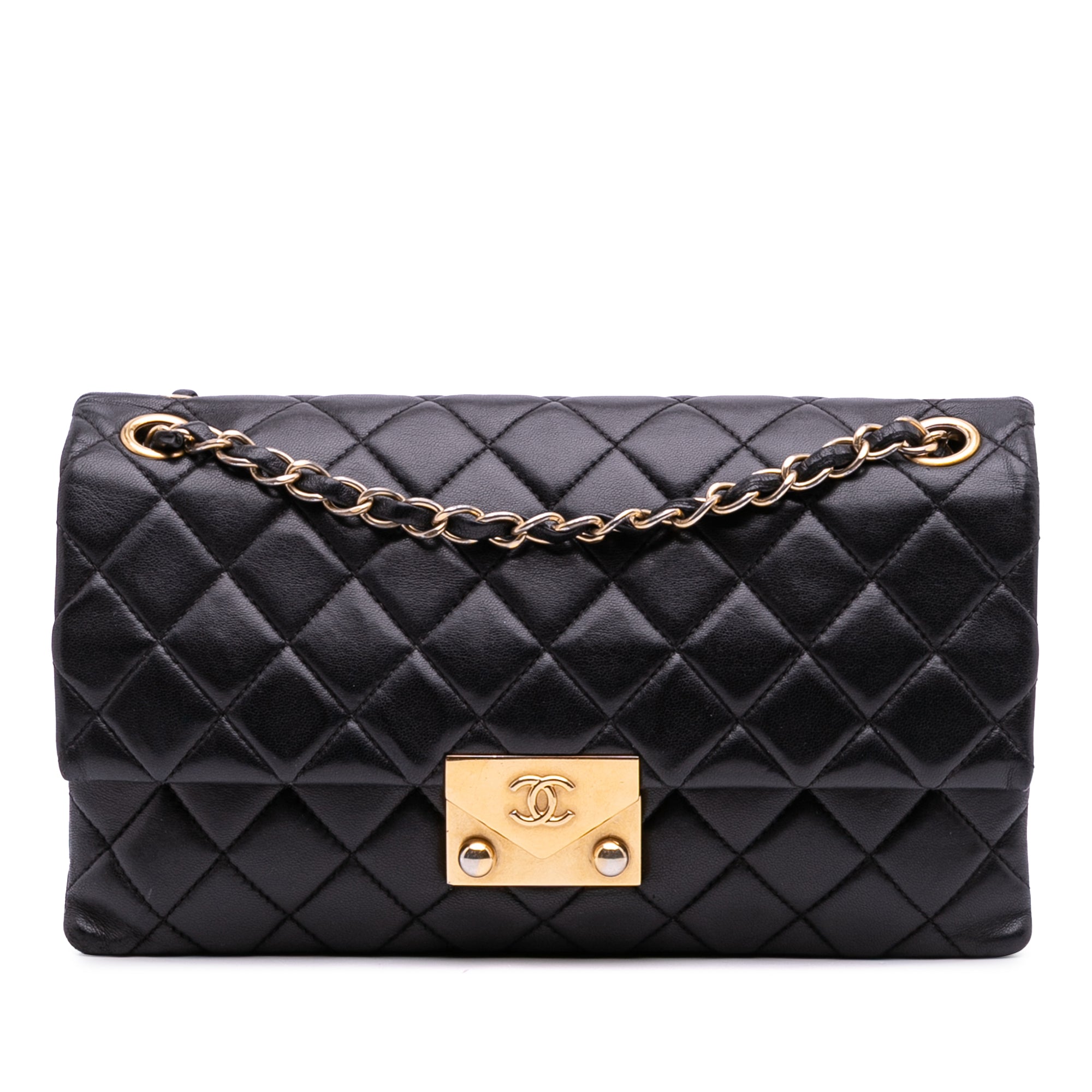 Chanel Quilted Lambskin Pagoda Accordion Flap - image 1