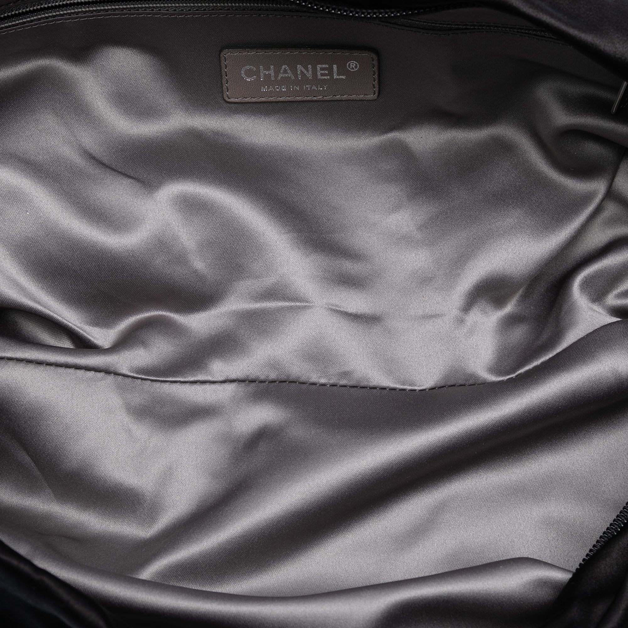 Chanel Large Satin Bow Mademoiselle Shoulder Bag - image 4