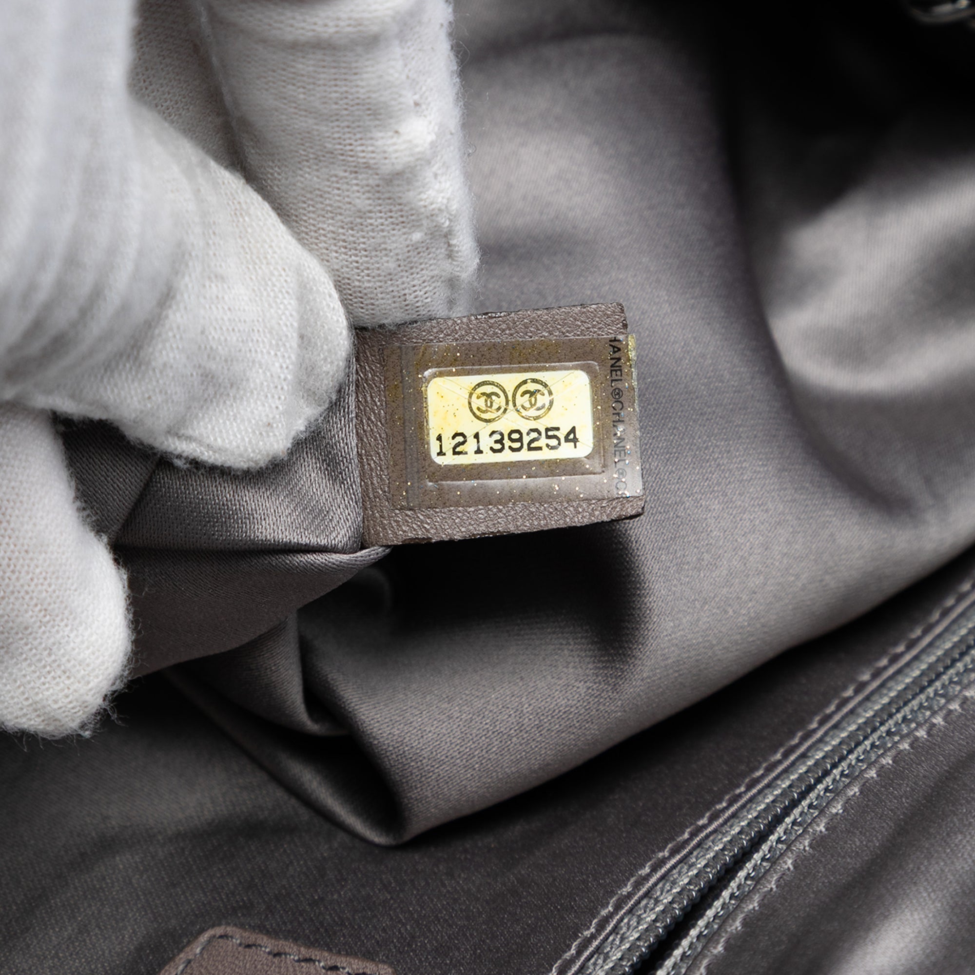Chanel Large Satin Bow Mademoiselle Shoulder Bag - image 6