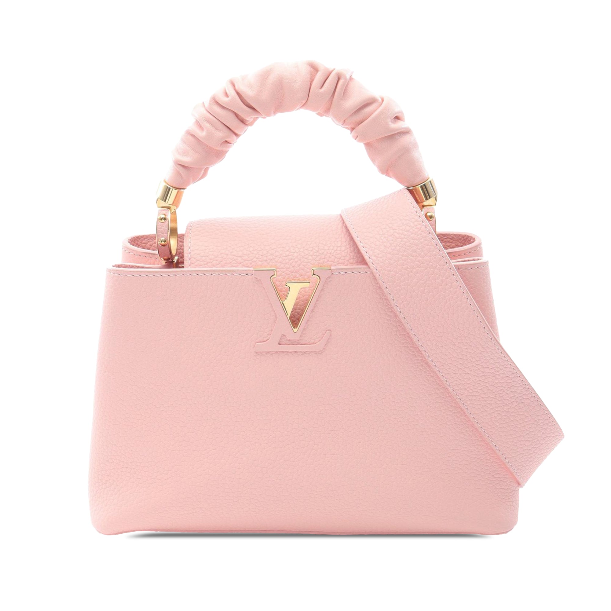Louis Vuitton Taurillon Scrunchie Capucines BB - image 1