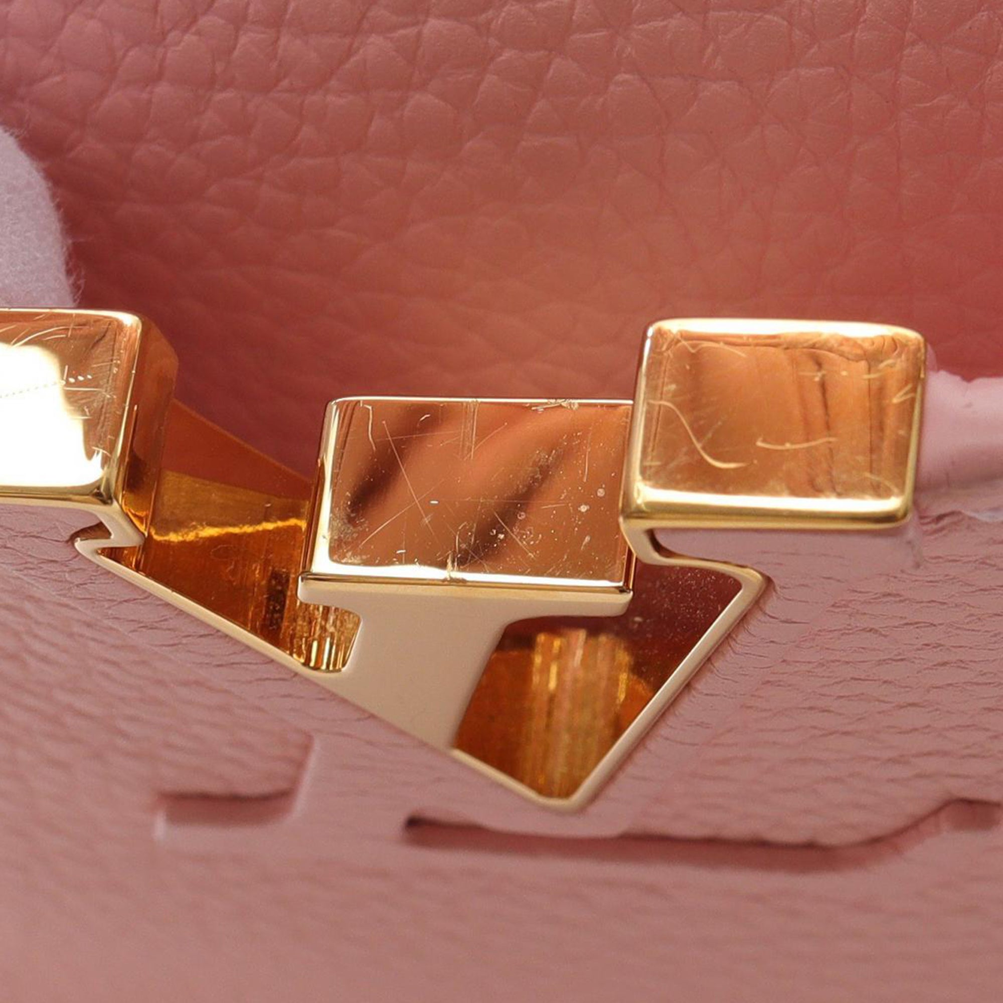 Louis Vuitton Taurillon Scrunchie Capucines BB - image 5