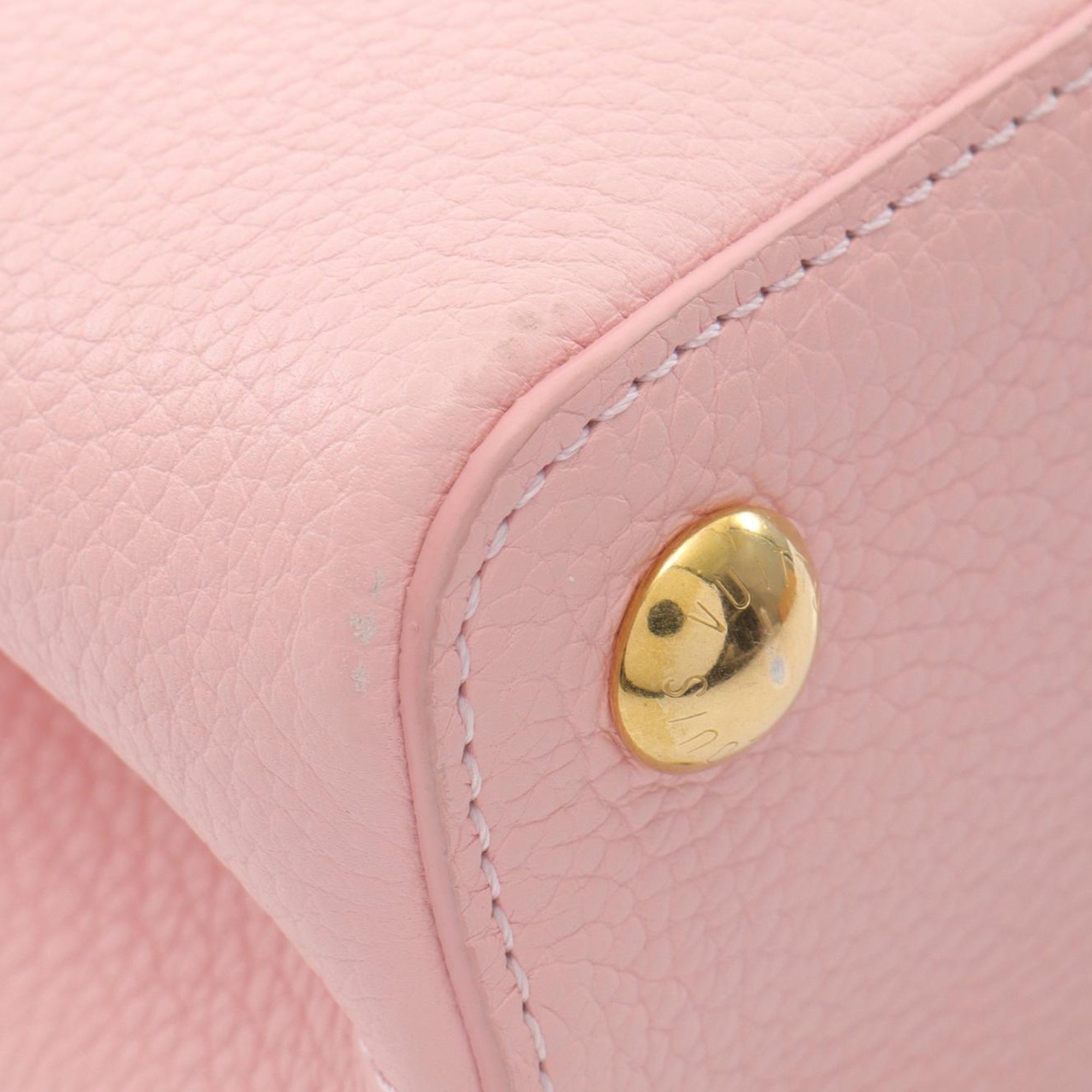 Louis Vuitton Taurillon Scrunchie Capucines BB - image 7