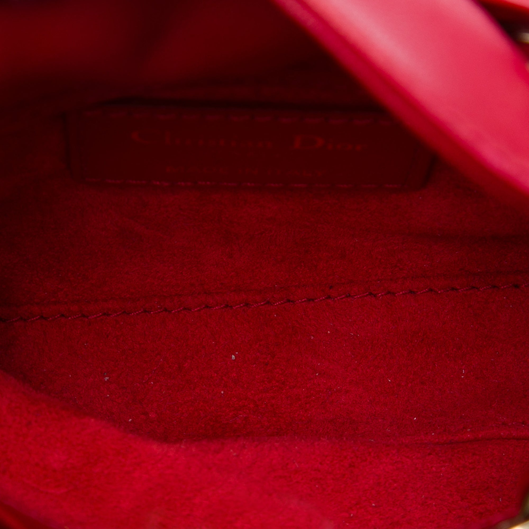 Dior DiorAmour Micro Lambskin Cannage Lady Dior - image 4