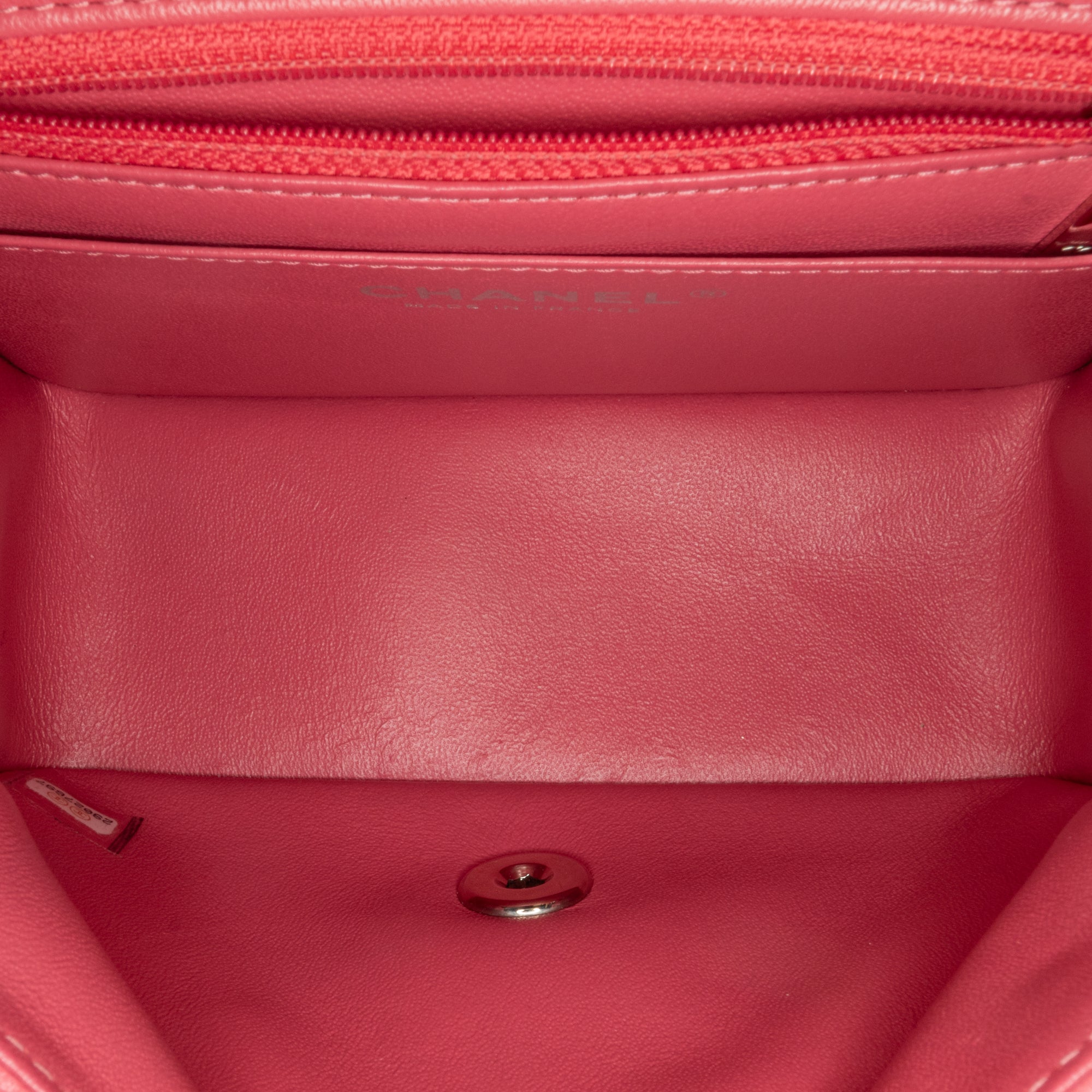 Chanel Mini Square Classic Lambskin Single Flap - image 5