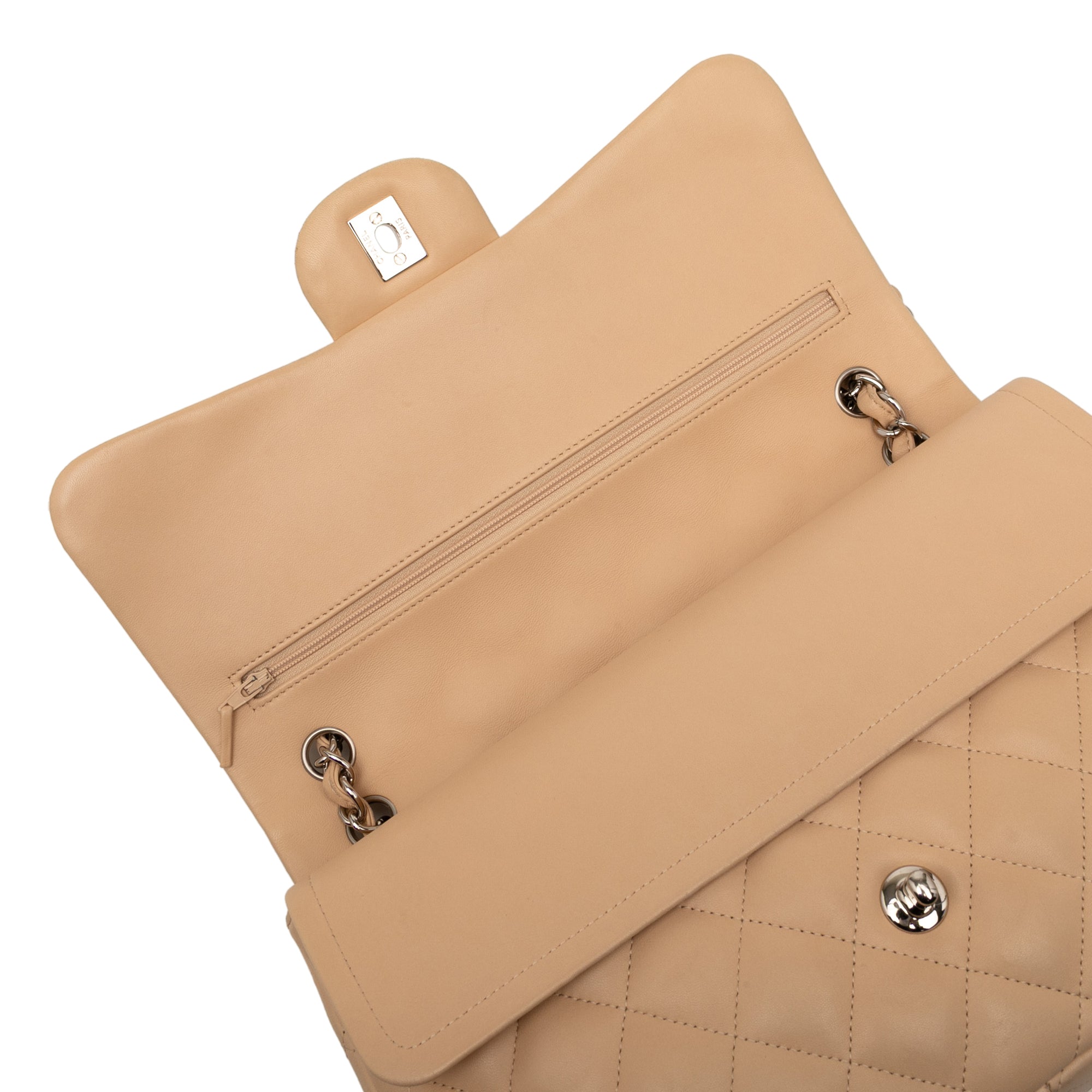 Chanel Jumbo Classic Lambskin Double Flap - image 8