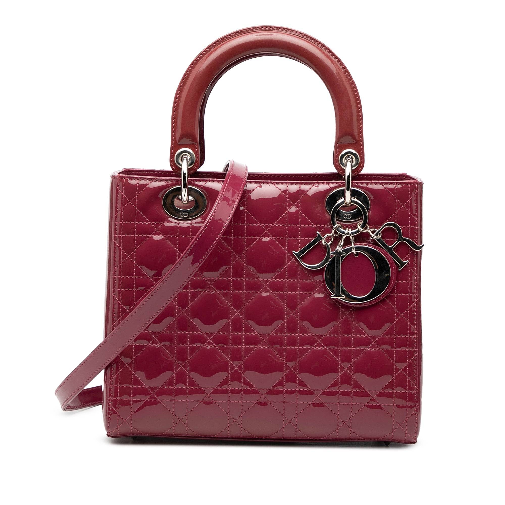 Dior Medium Patent Cannage Lady Dior - image 1
