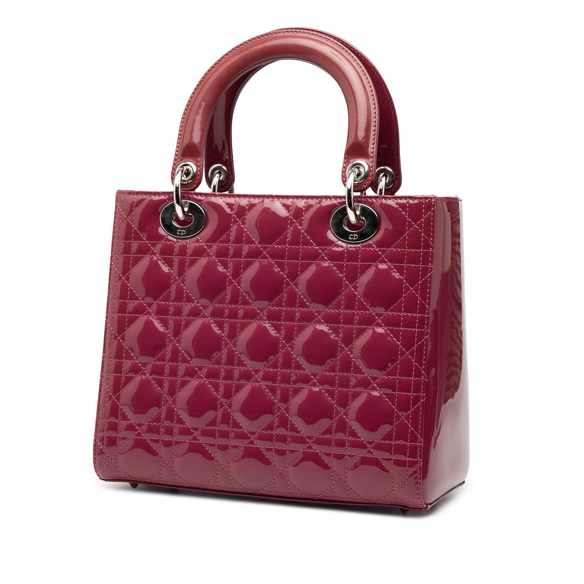 Dior Medium Patent Cannage Lady Dior - image 2