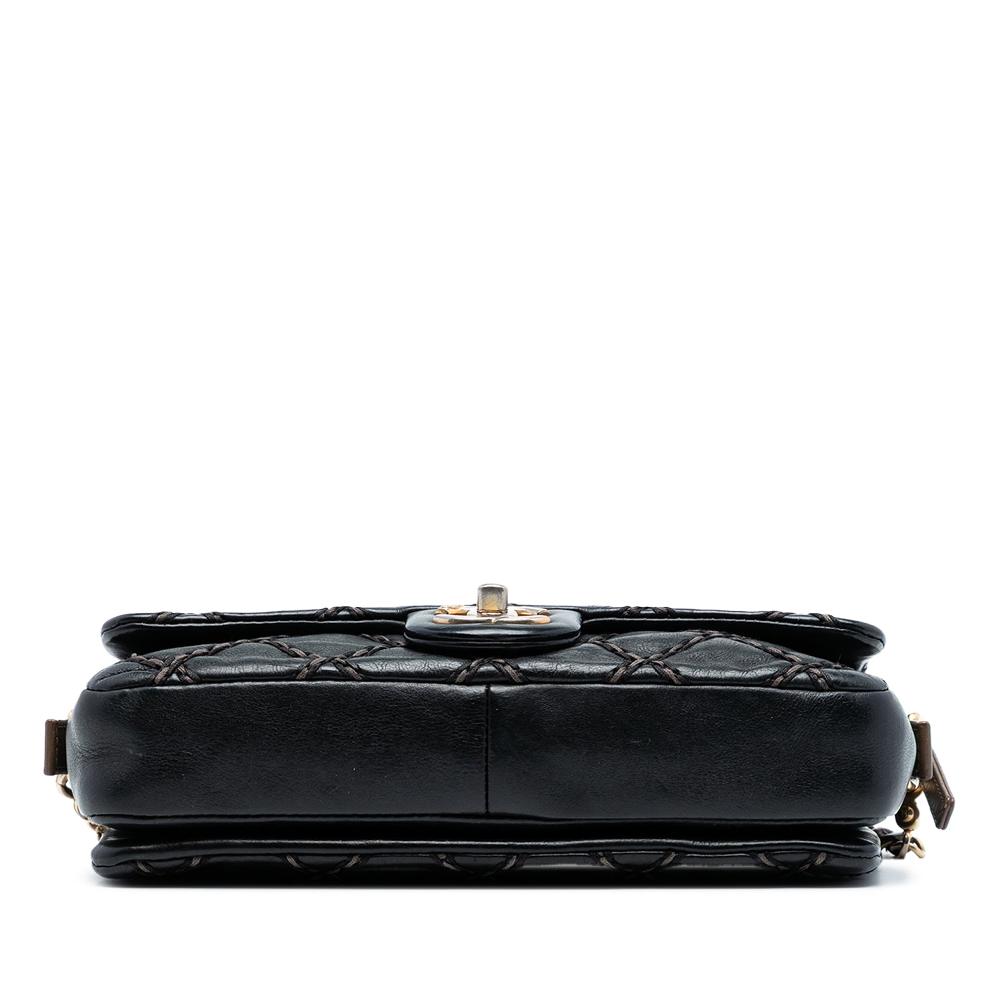 Chanel Paris Dallas Small Quilted Calfskin Chic Stitch Flap - image 3