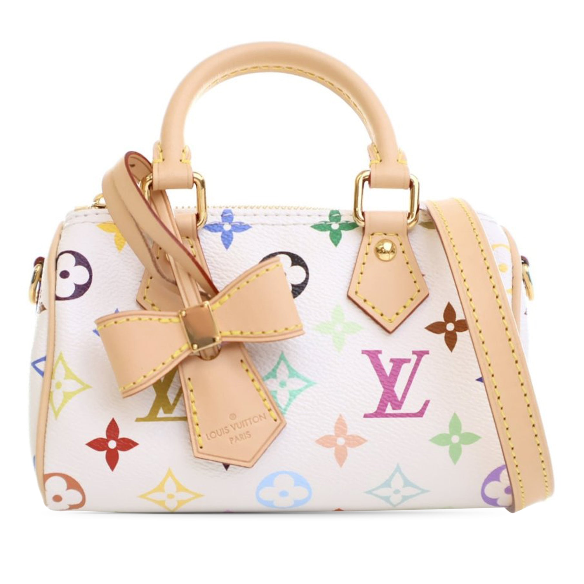 Louis Vuitton Takashi Murakami Monogram Multicolore Nano Speedy Bandouliere - image 1