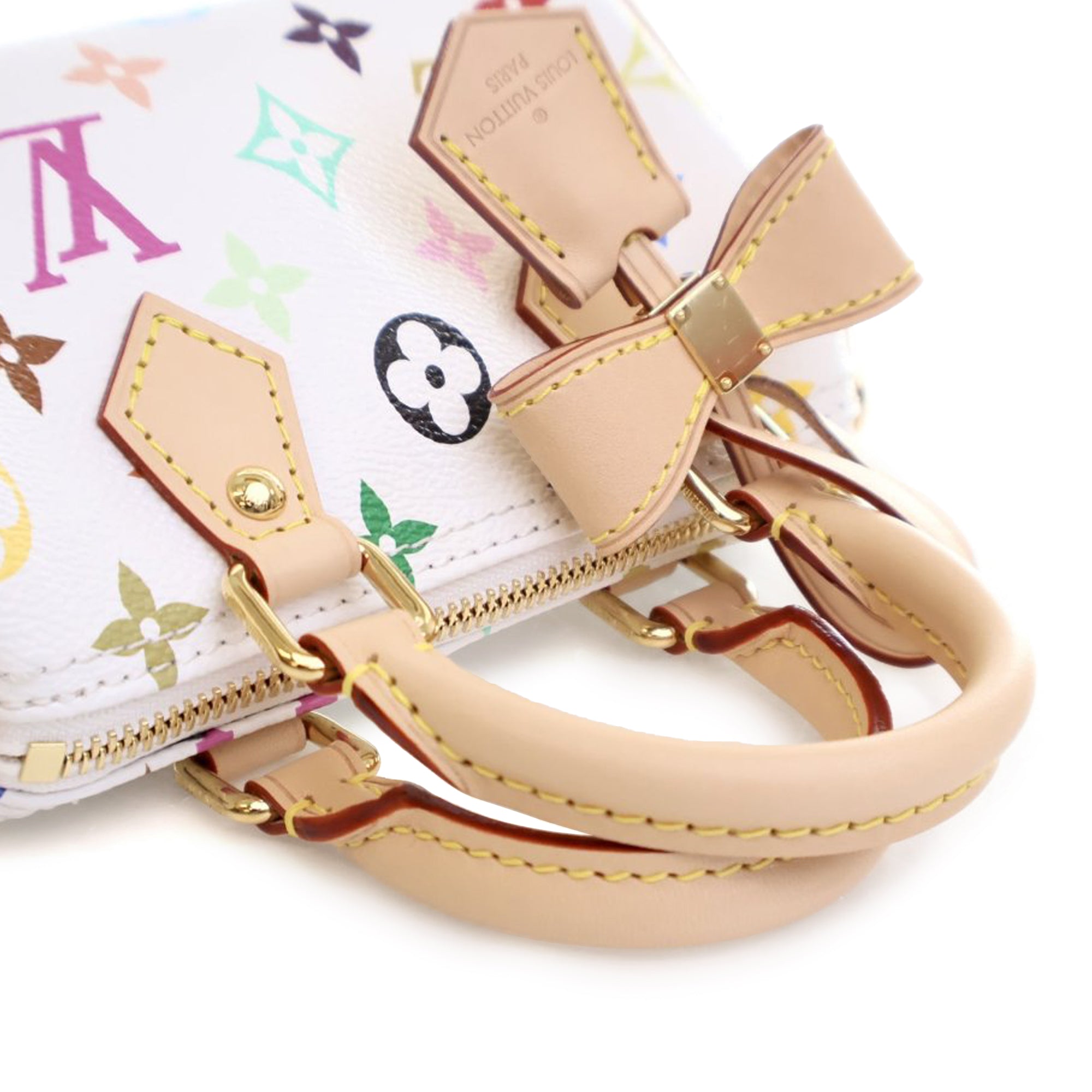Louis Vuitton Takashi Murakami Monogram Multicolore Nano Speedy Bandouliere - image 13