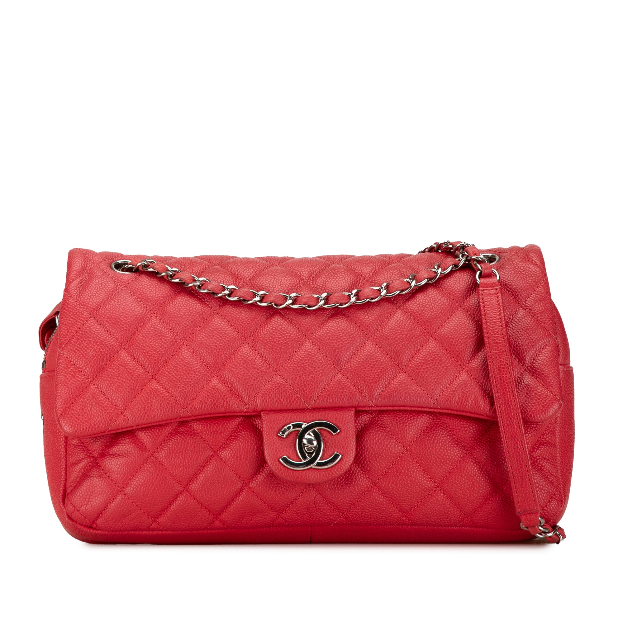 Chanel Jumbo Caviar Easy Flap Bag - image 1