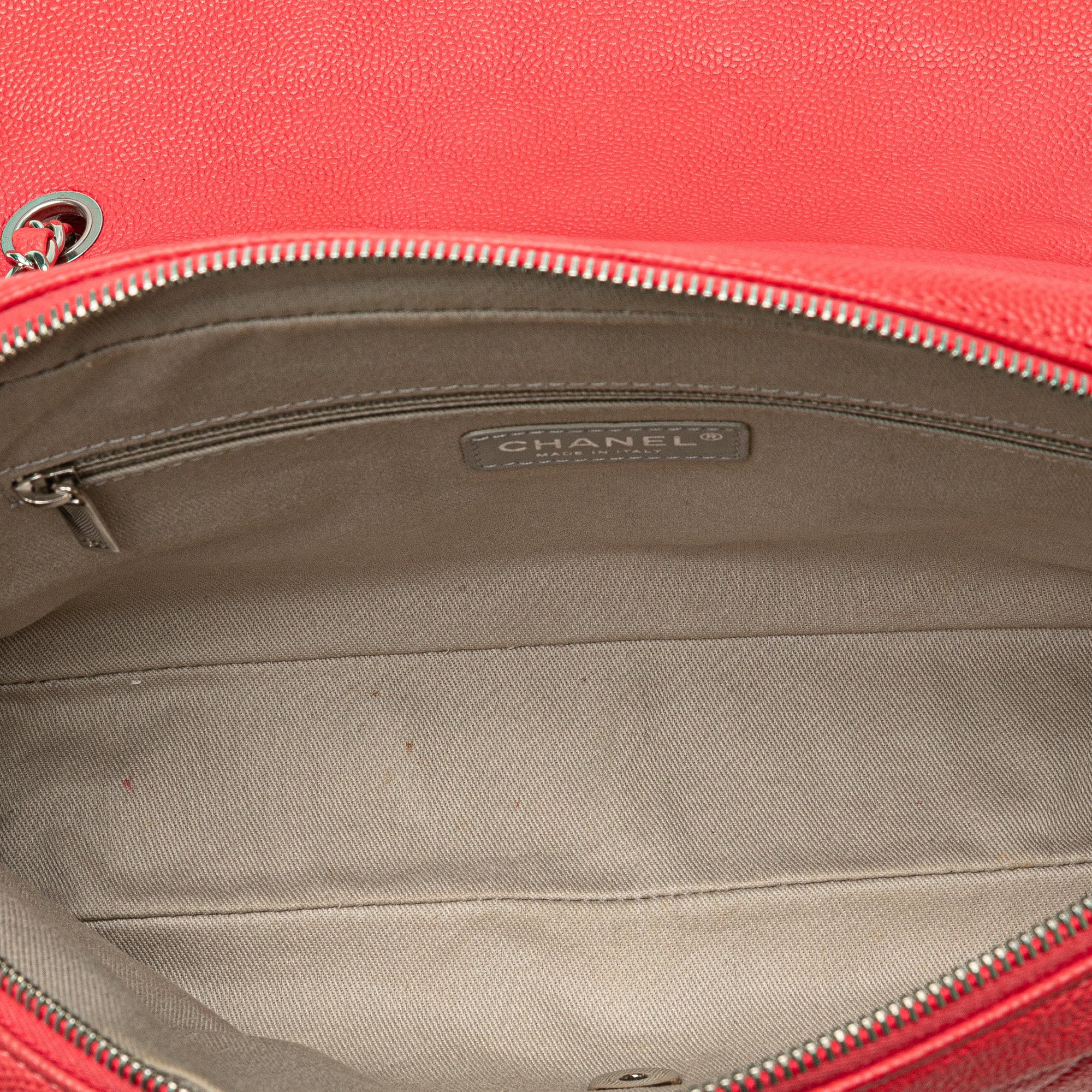 Chanel Jumbo Caviar Easy Flap Bag - image 5