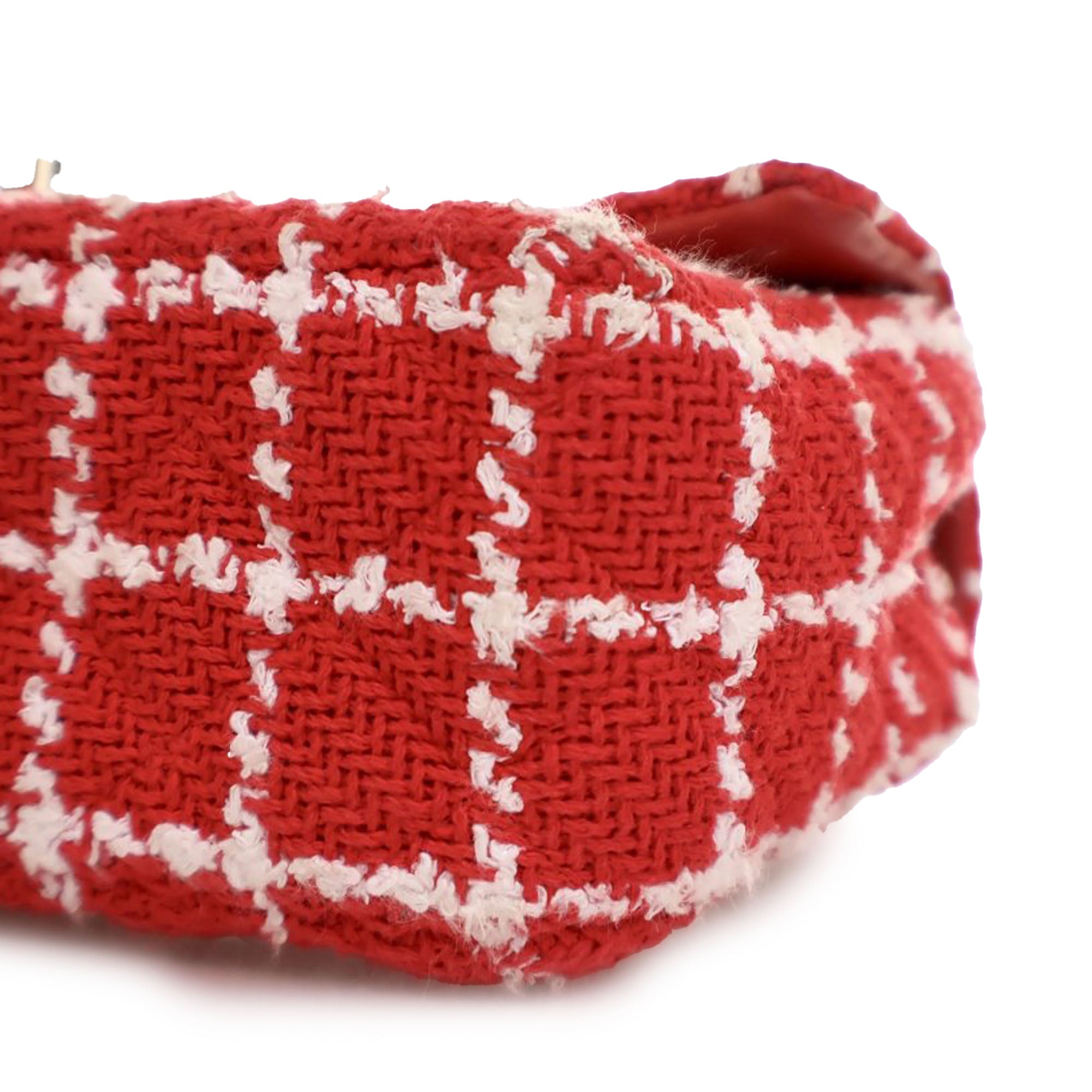 Chanel Mini Rectangular Classic Tweed Single Flap - image 12