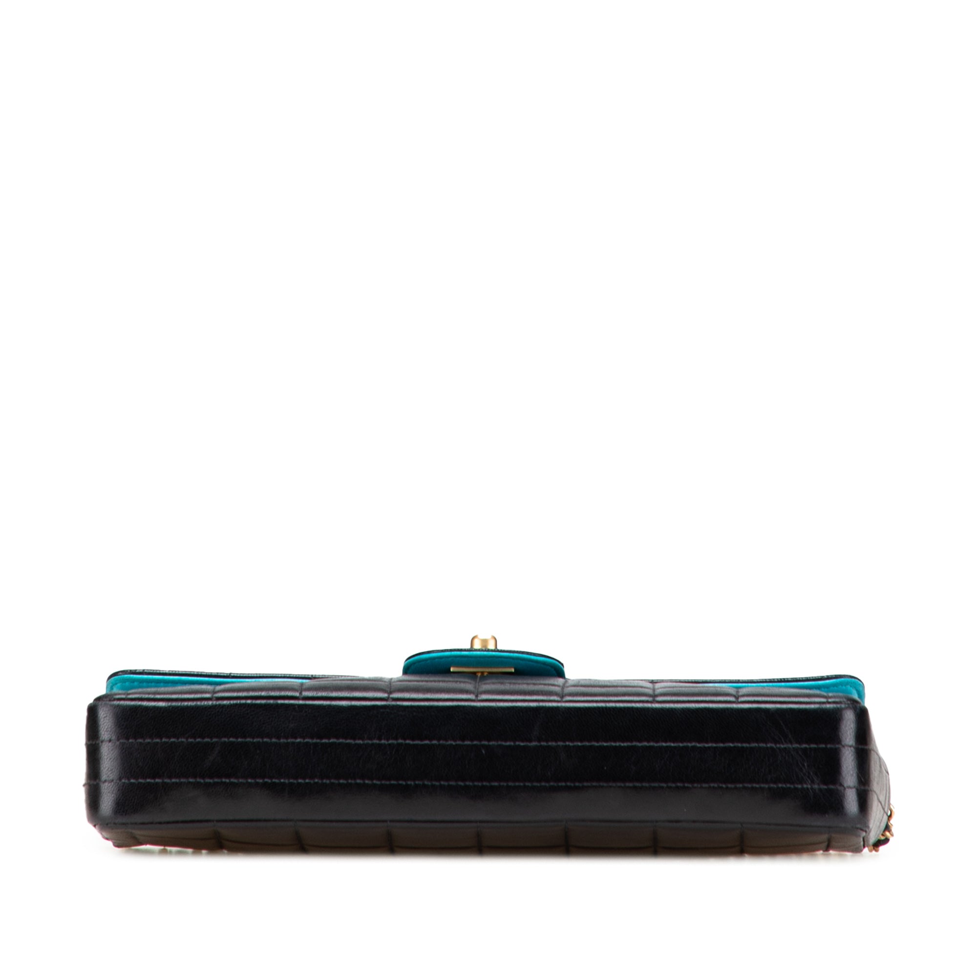 Chanel Chocolate Bar Lambskin East West Flap - image 3