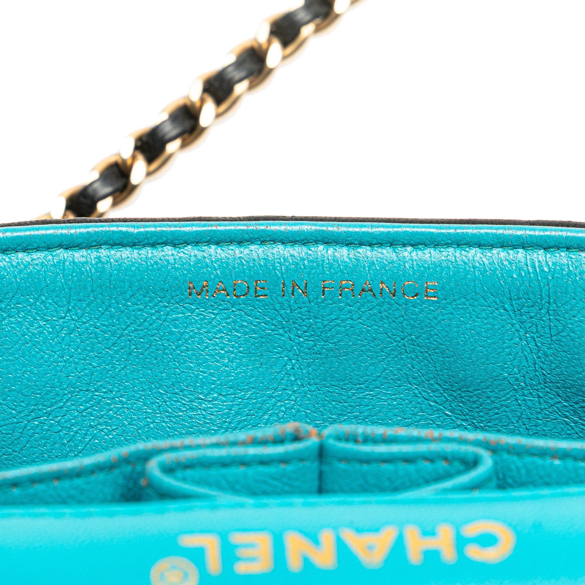 Chanel Chocolate Bar Lambskin East West Flap - image 6