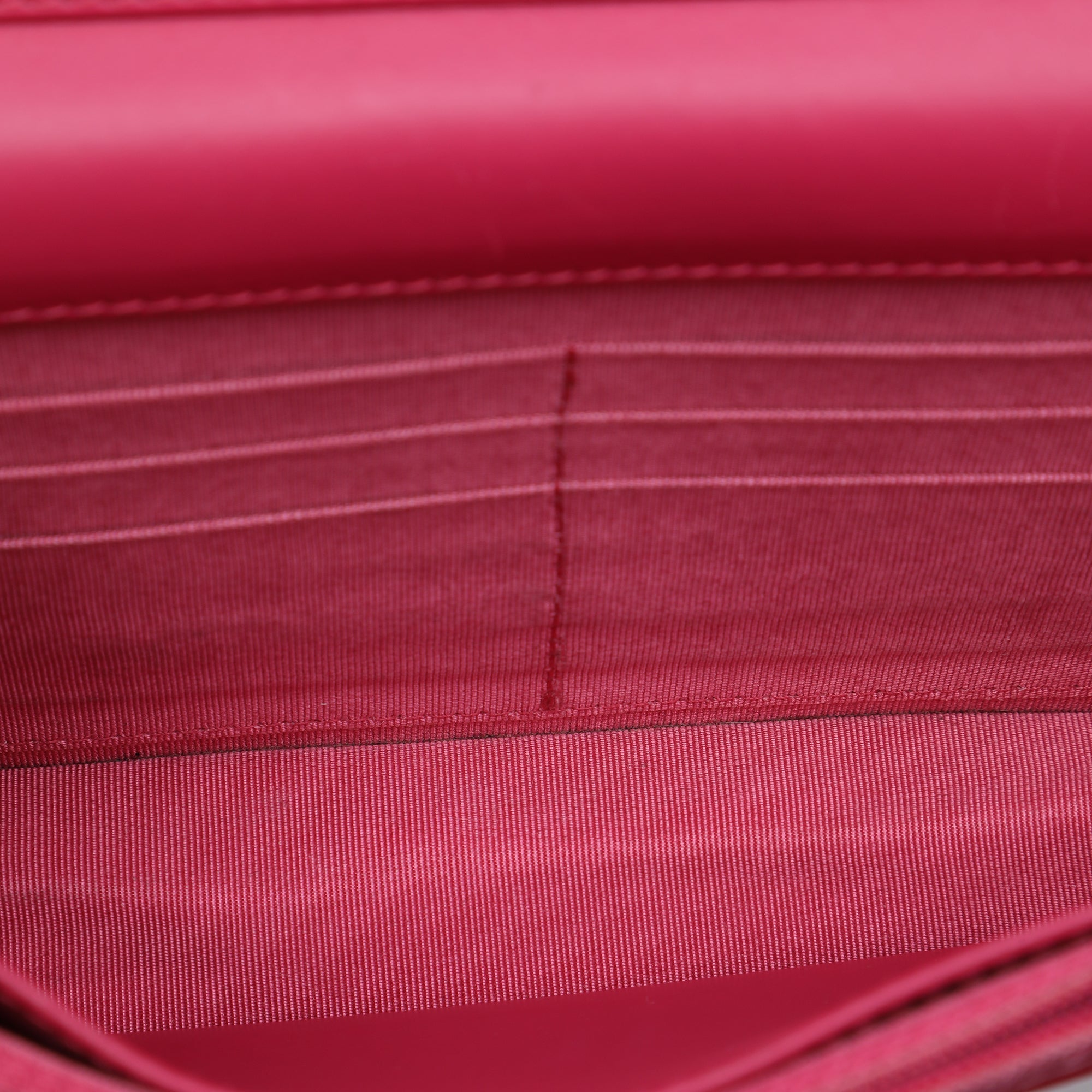 Chanel CC Quilted Patent Wallet On Chain - image 4