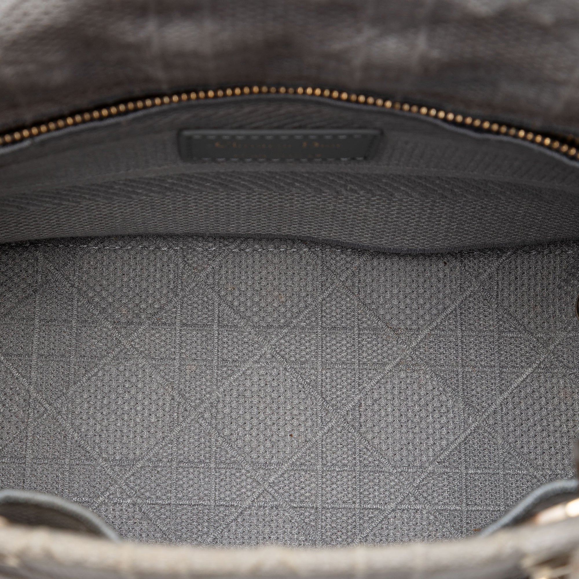Dior Medium Embroidered Canvas Cannage Lady D Lite - image 4
