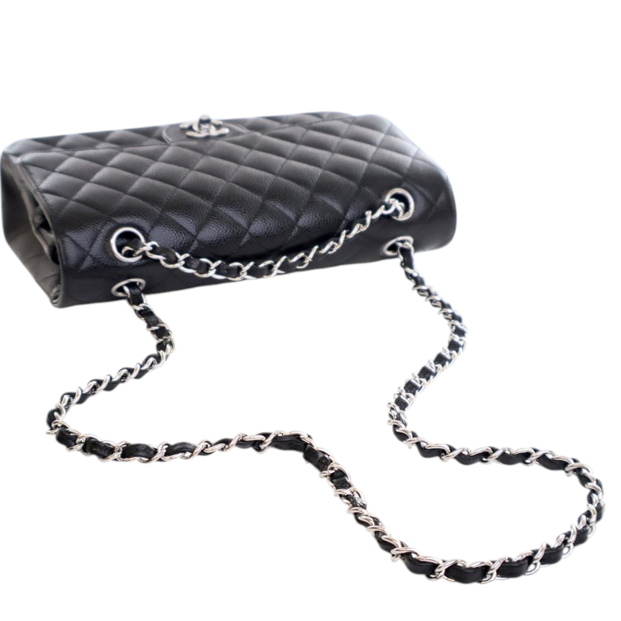 Chanel Medium Classic Caviar Double Flap - image 11