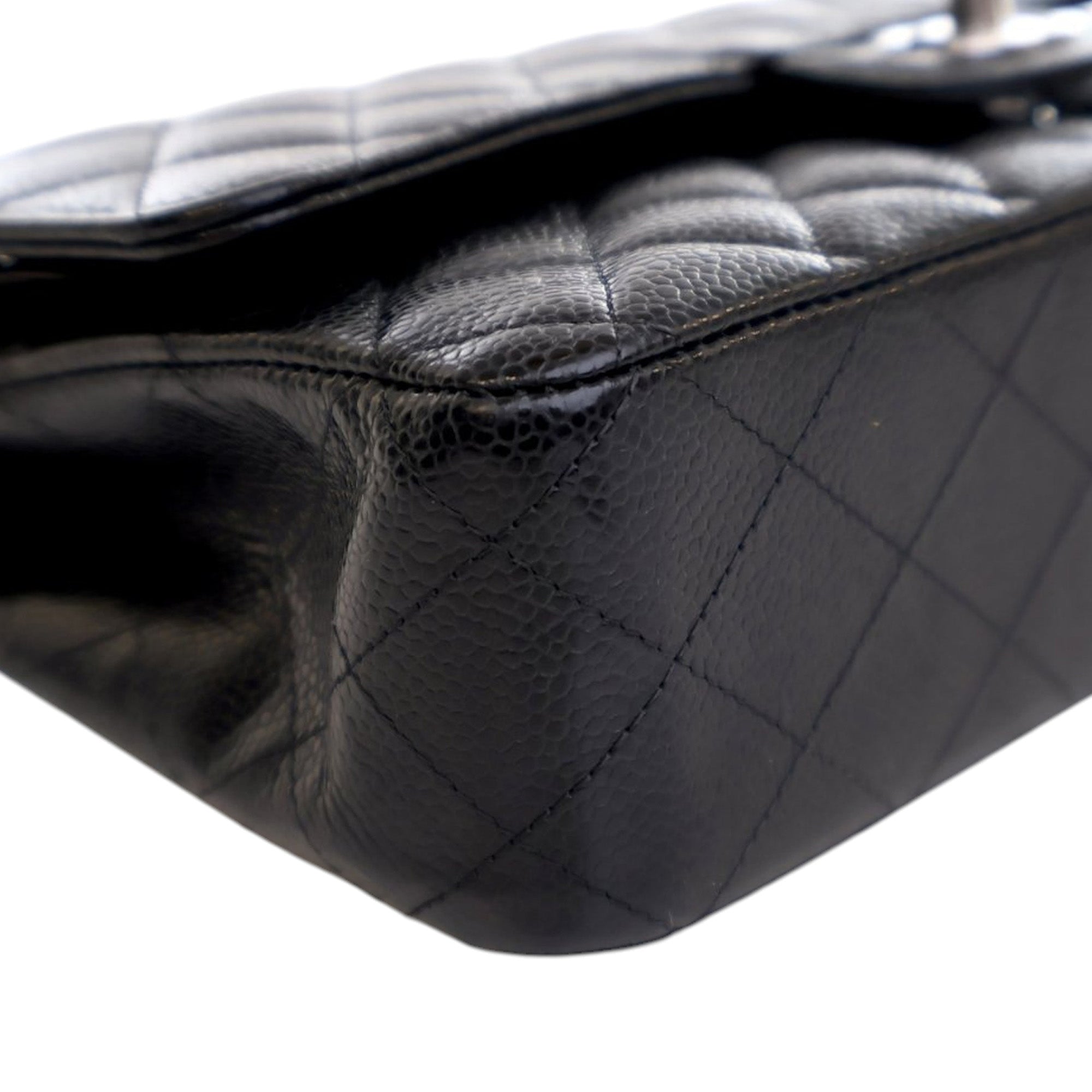 Chanel Medium Classic Caviar Double Flap - image 9