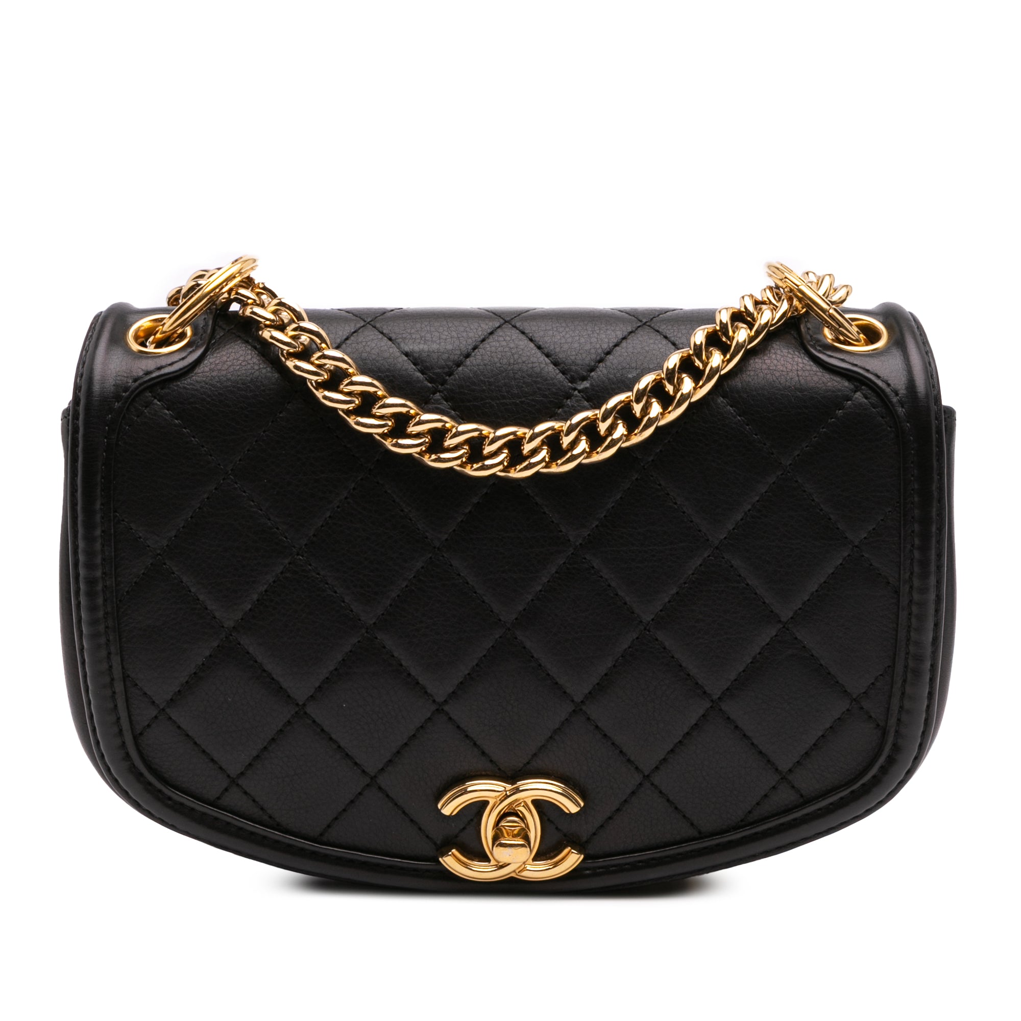 Chanel Small Quilted Calfskin Underline Flap - image 1