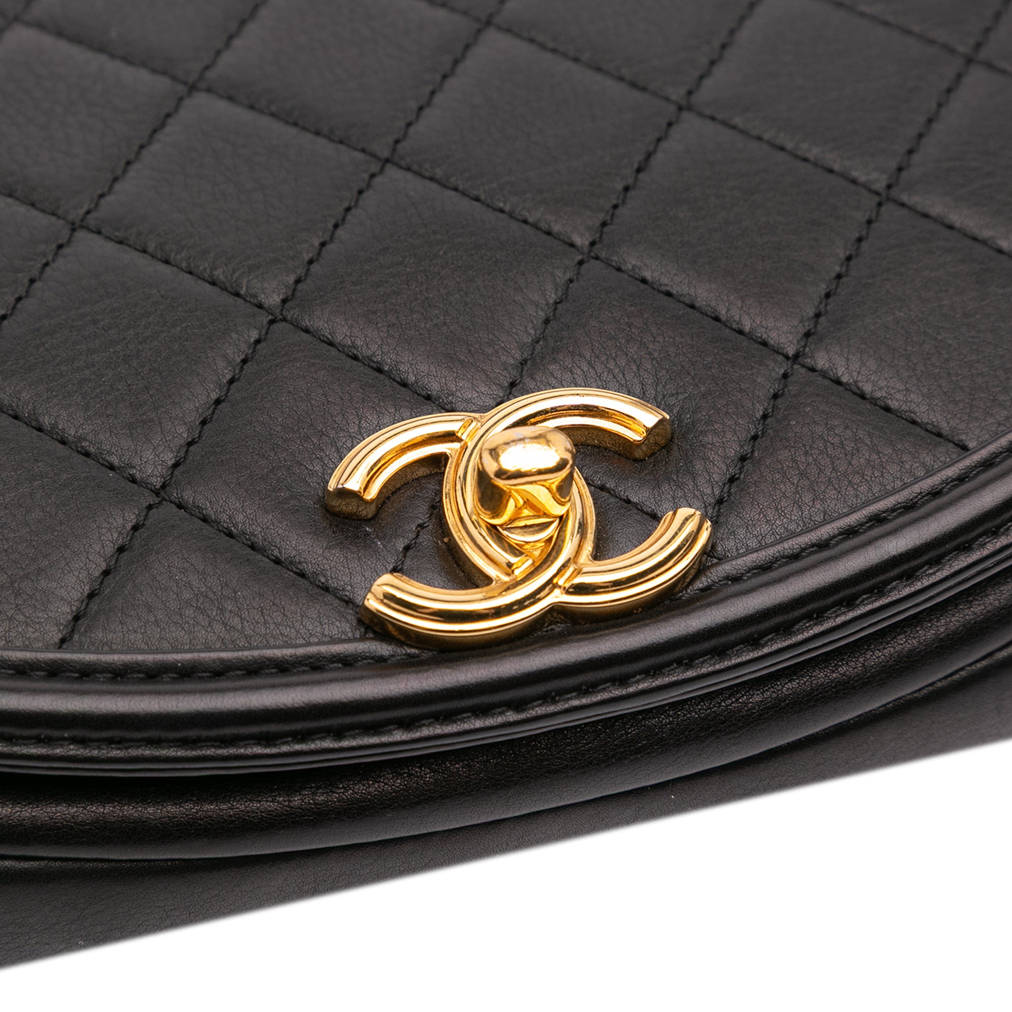 Chanel Small Quilted Calfskin Underline Flap - image 8