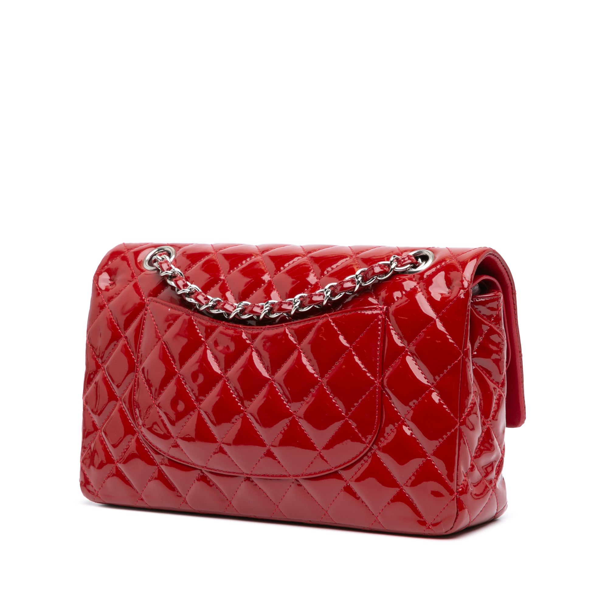Chanel Medium Classic Patent Double Flap - image 2