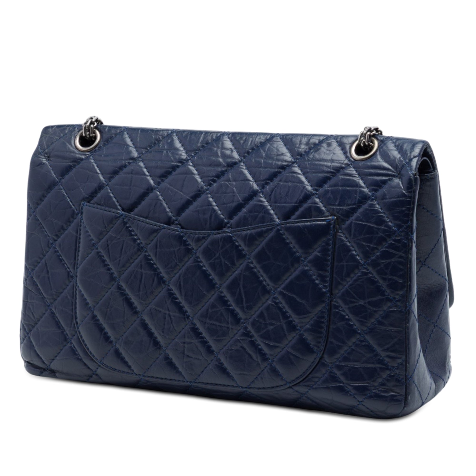 Chanel Quilted Aged Calfskin Reissue 2.55 Double Flap 227 - image 2