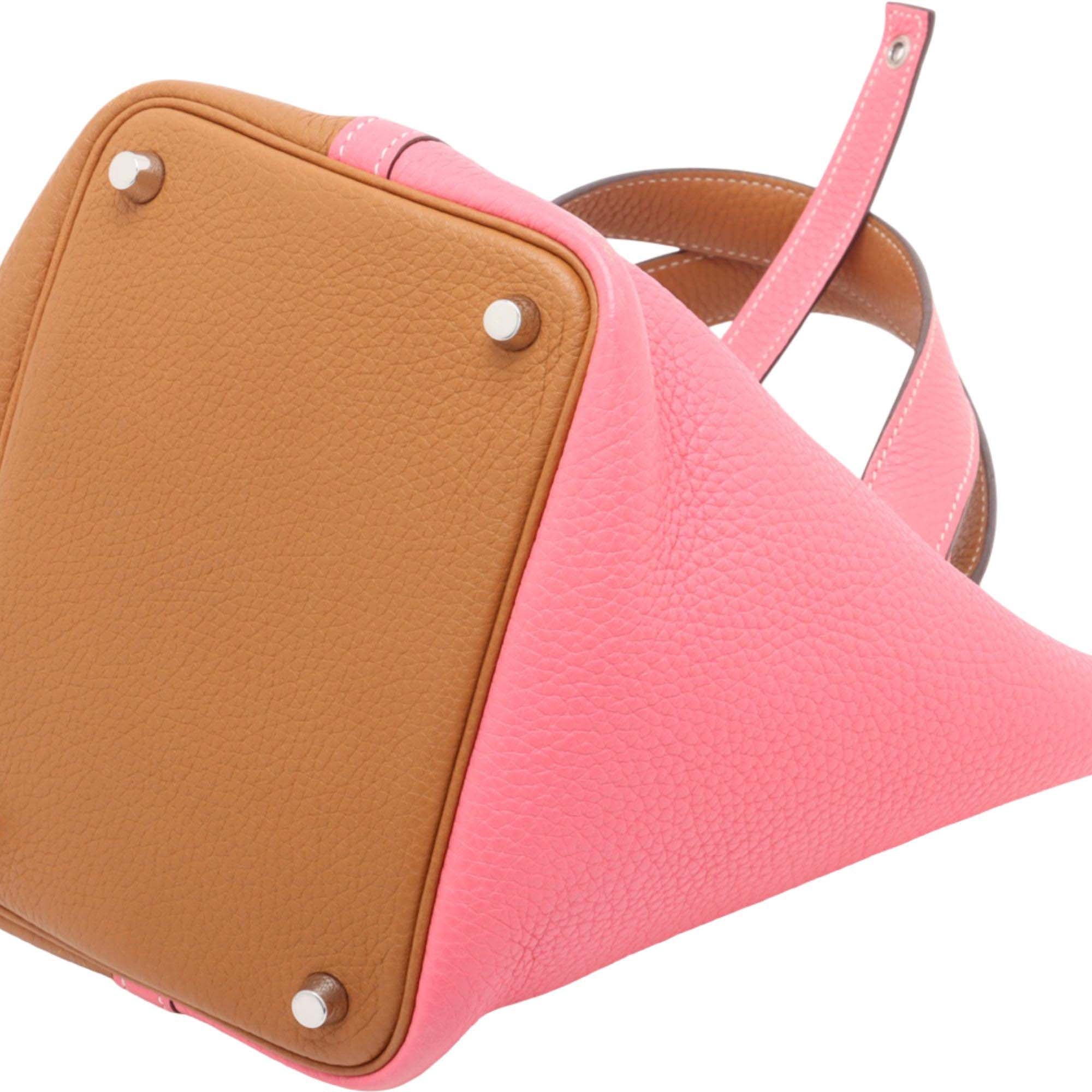 Hermès Bicolor Clemence Picotin Lock 18 - image 5