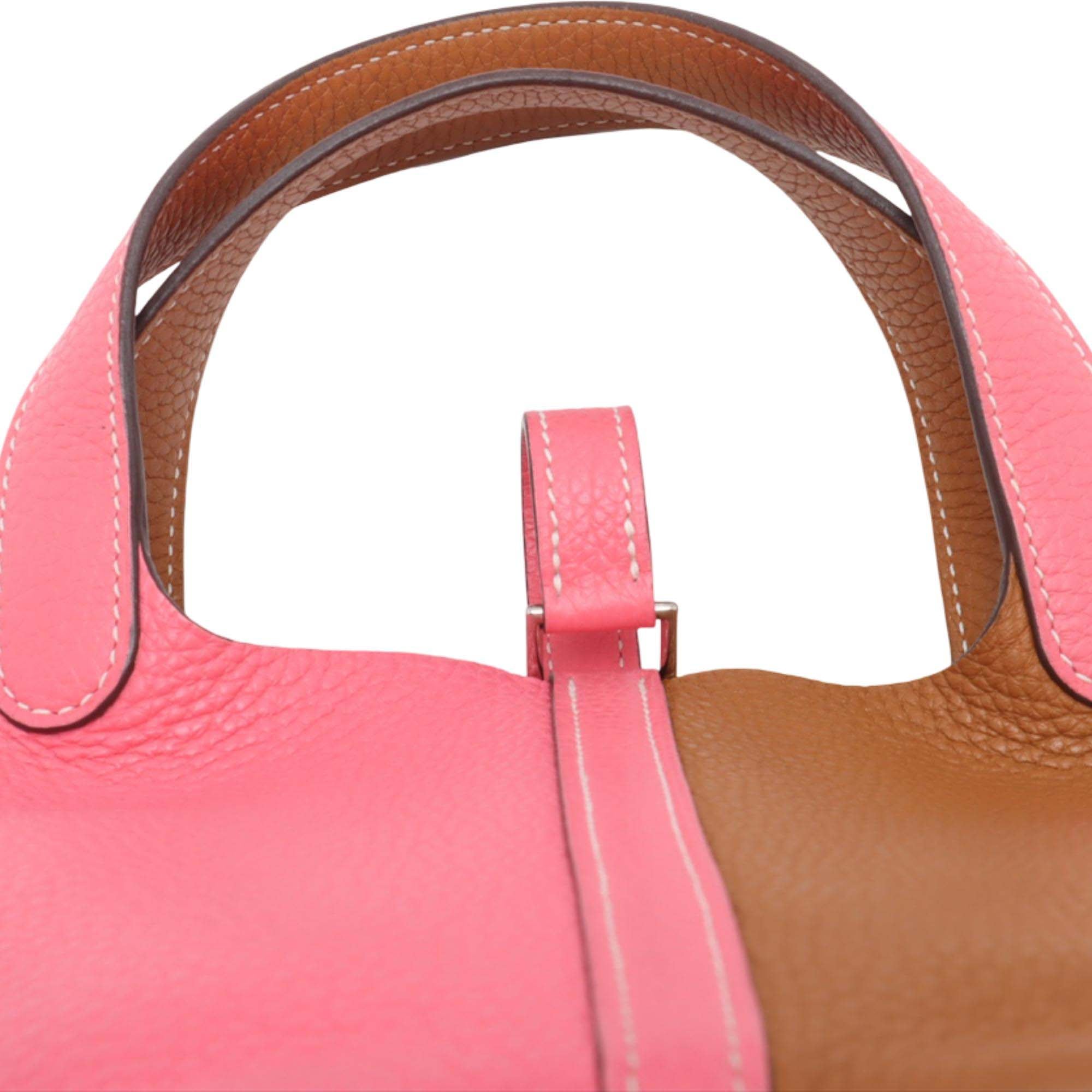Hermès Bicolor Clemence Picotin Lock 18 - image 8