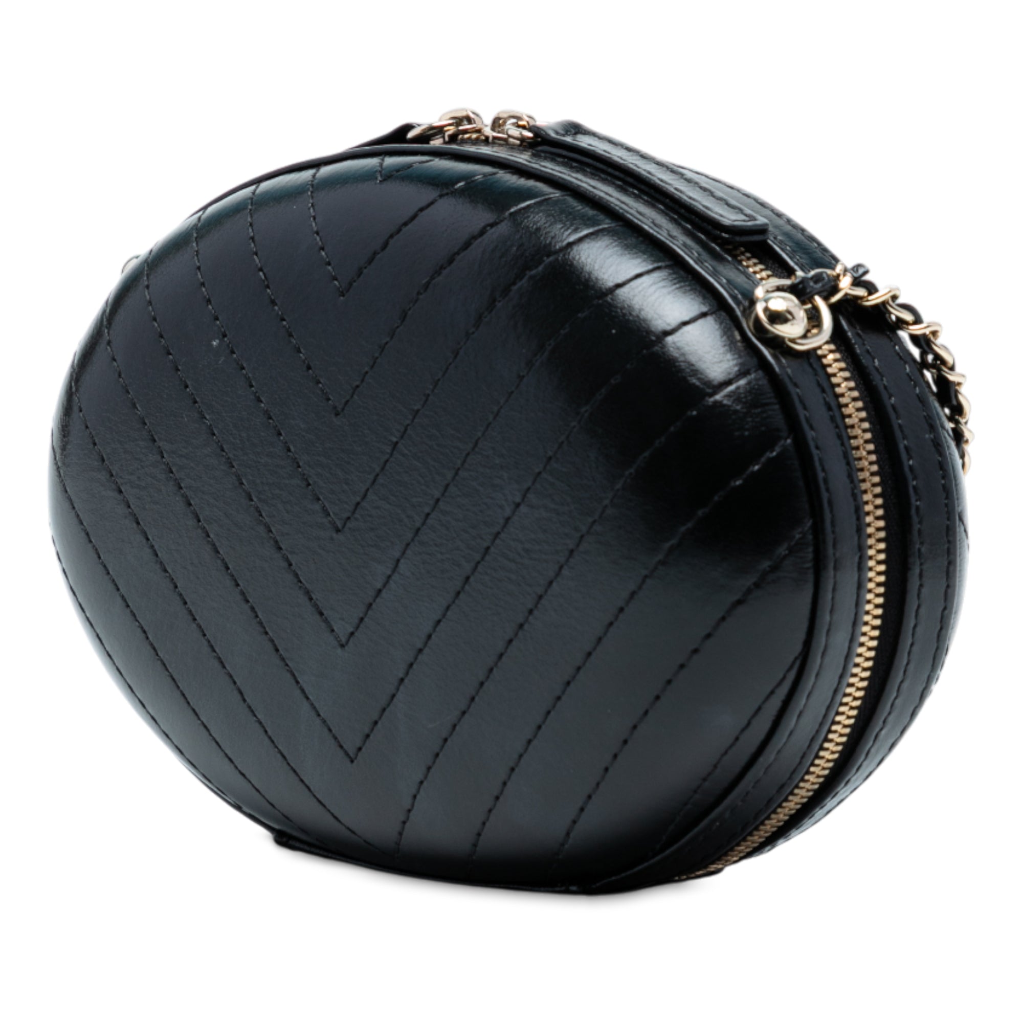 Chanel Chevron Stitched Calfskin La Pausa Evening Bag - image 2