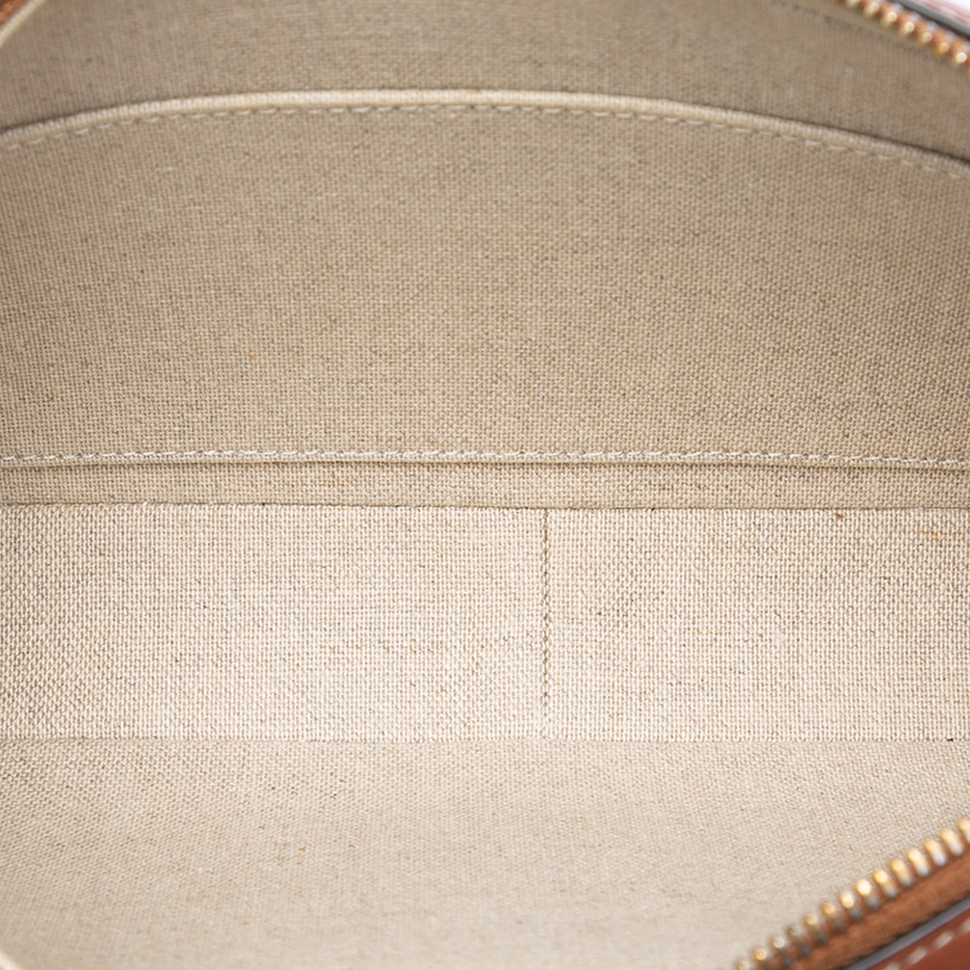 Celine Canvas and Calfskin Cuir Triomphe Camera Shoulder Bag - image 4