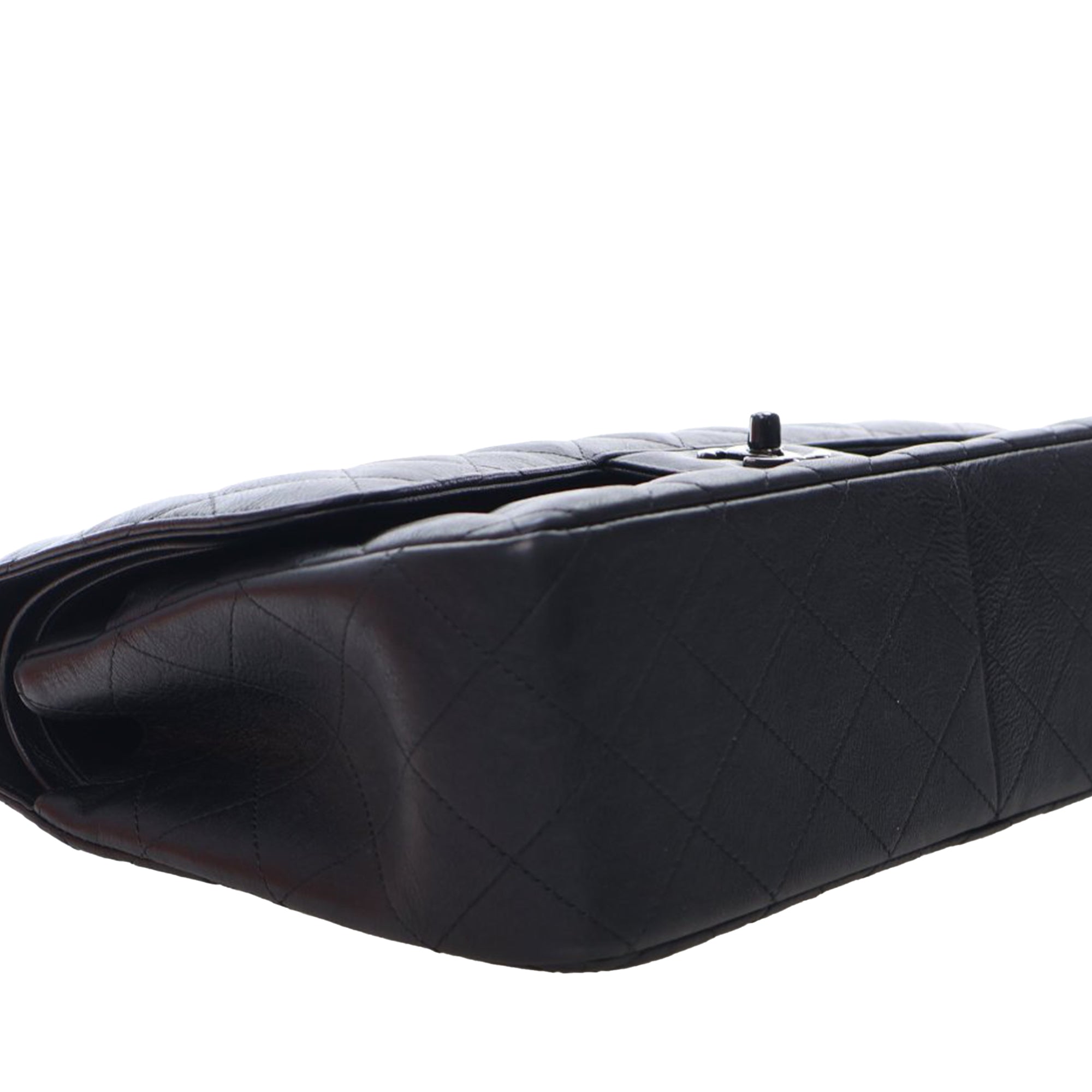 Chanel Jumbo Classic Calfskin So Black Double Flap - image 12