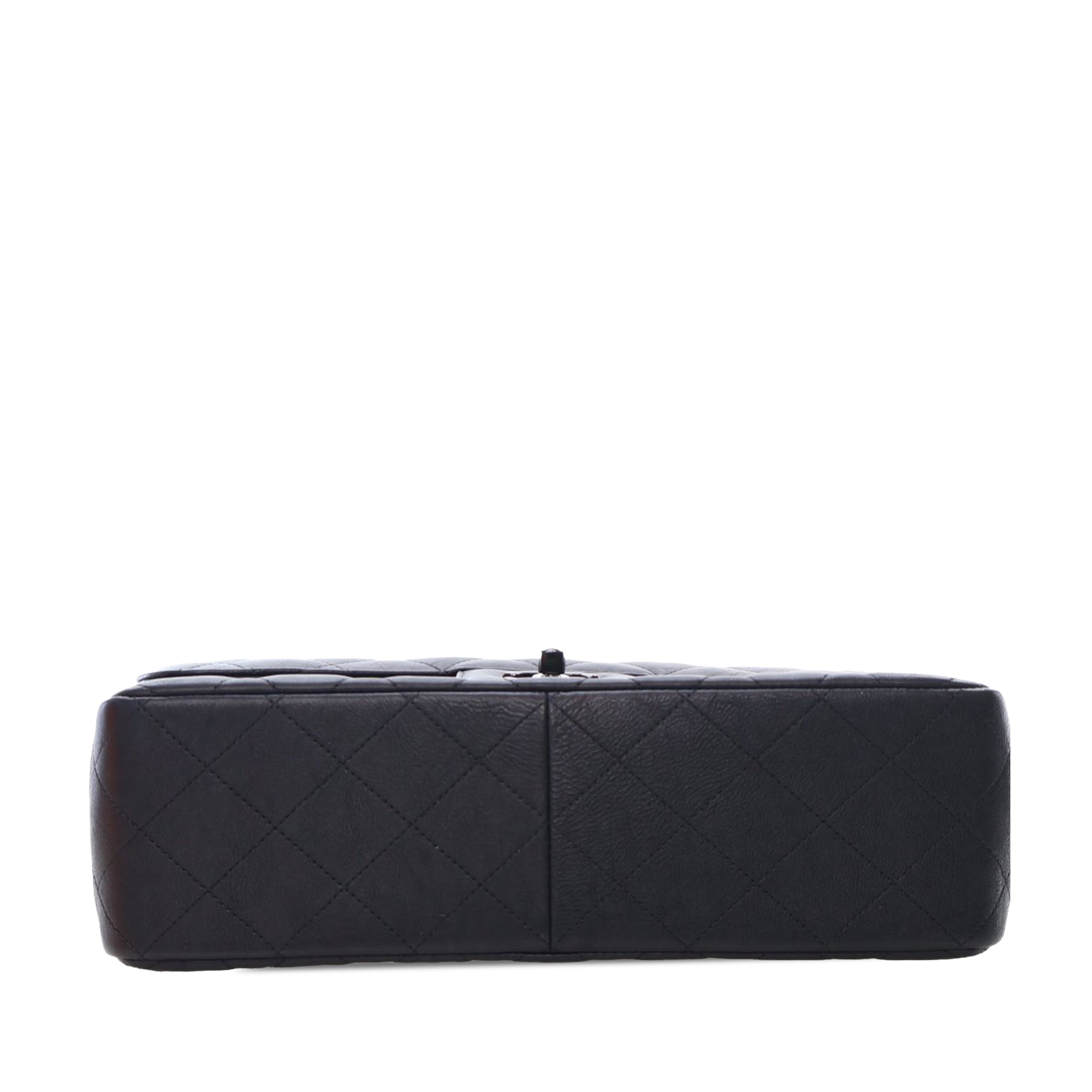 Chanel Jumbo Classic Calfskin So Black Double Flap - image 4
