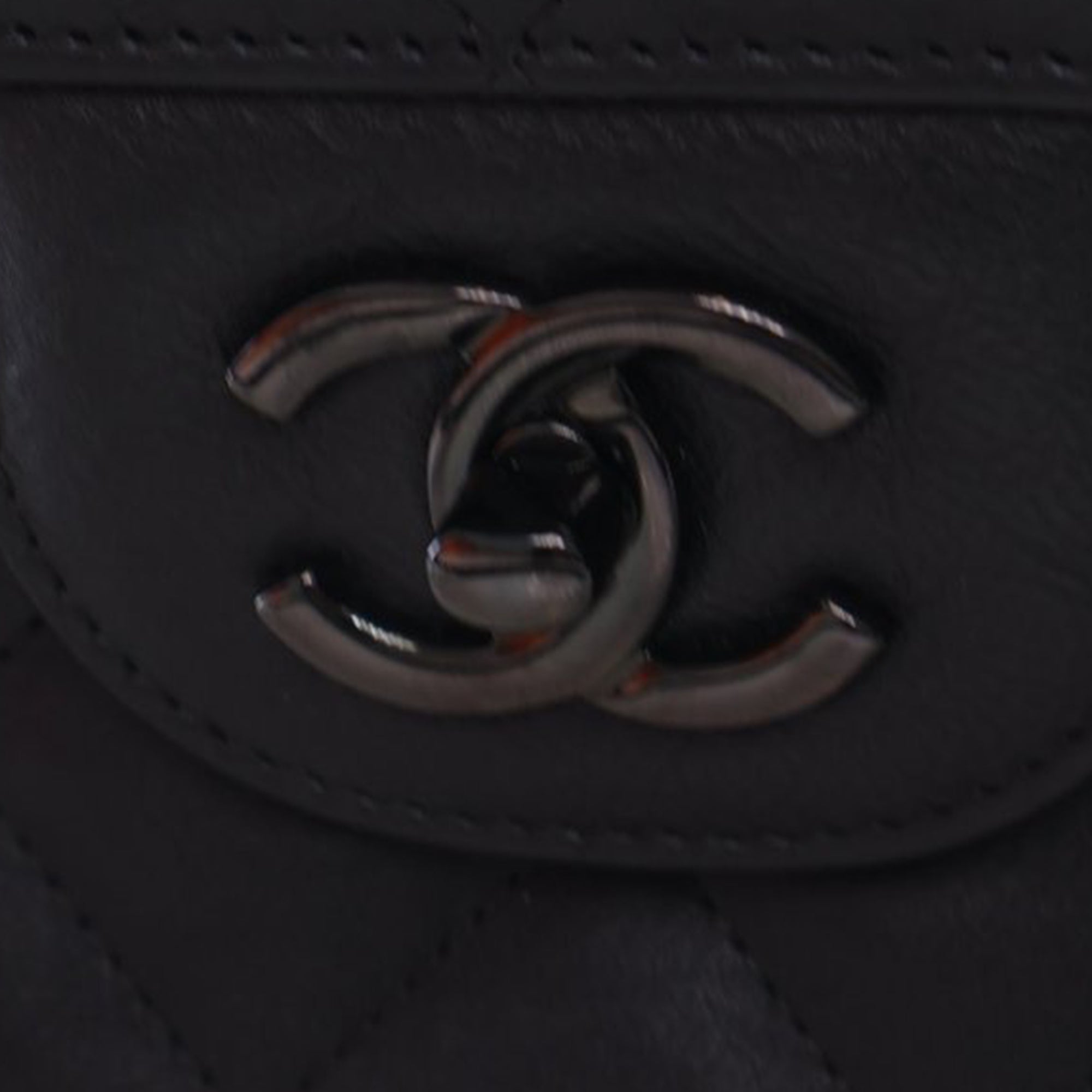 Chanel Jumbo Classic Calfskin So Black Double Flap - image 6