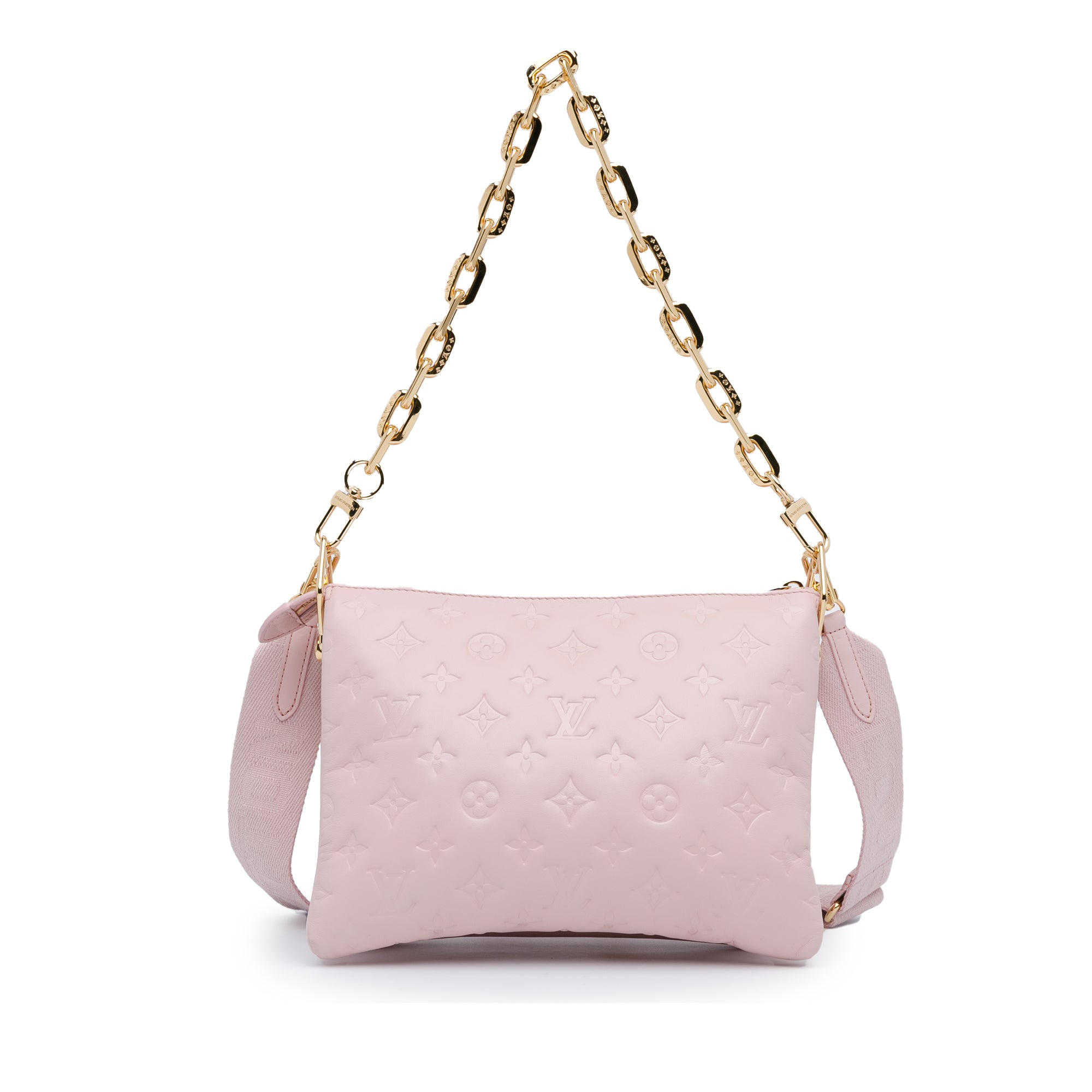 Louis Vuitton Monogram Embossed Puffy Lambskin Coussin PM - image 3
