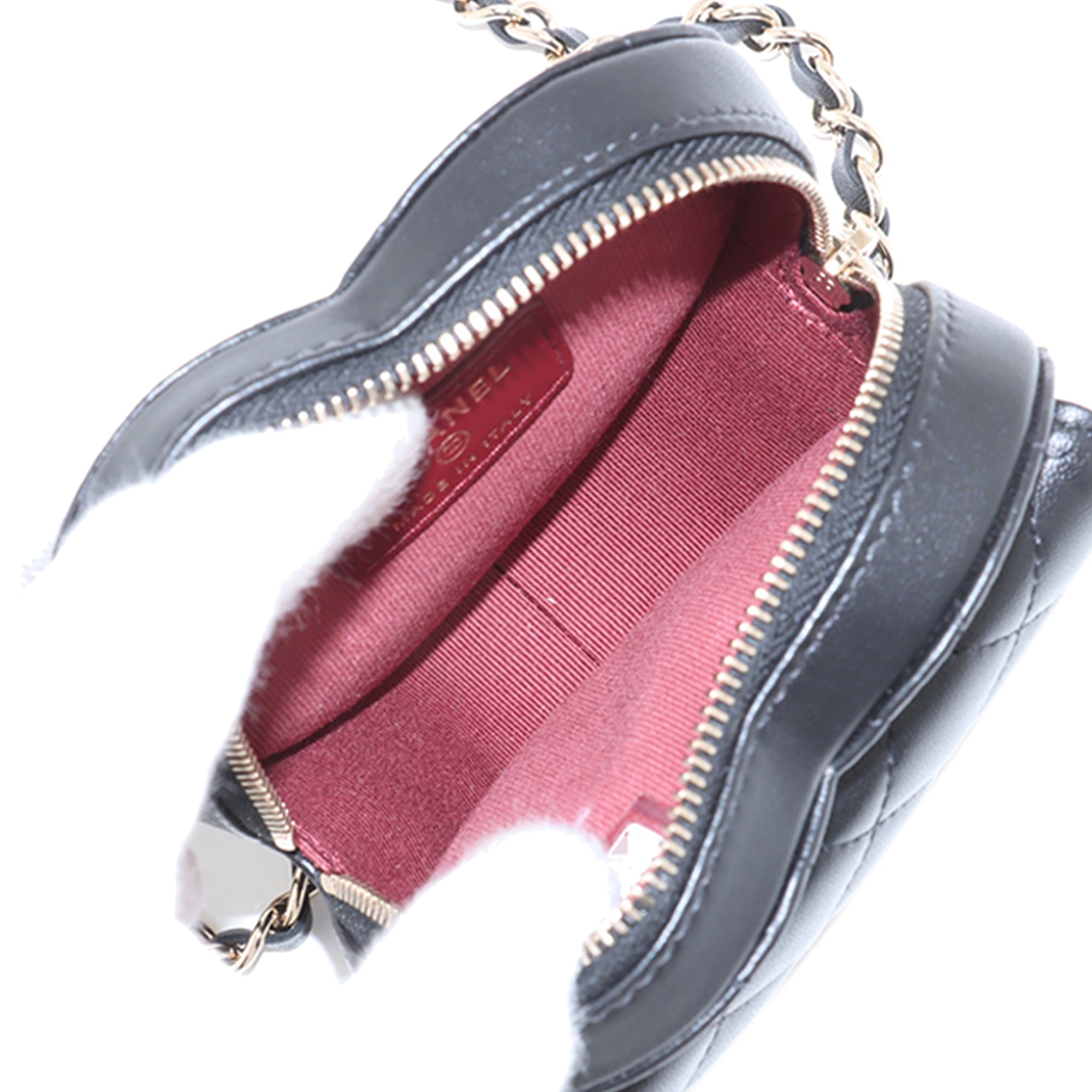 Chanel Mini Lambskin CC in Love Heart Belt Bag - image 5