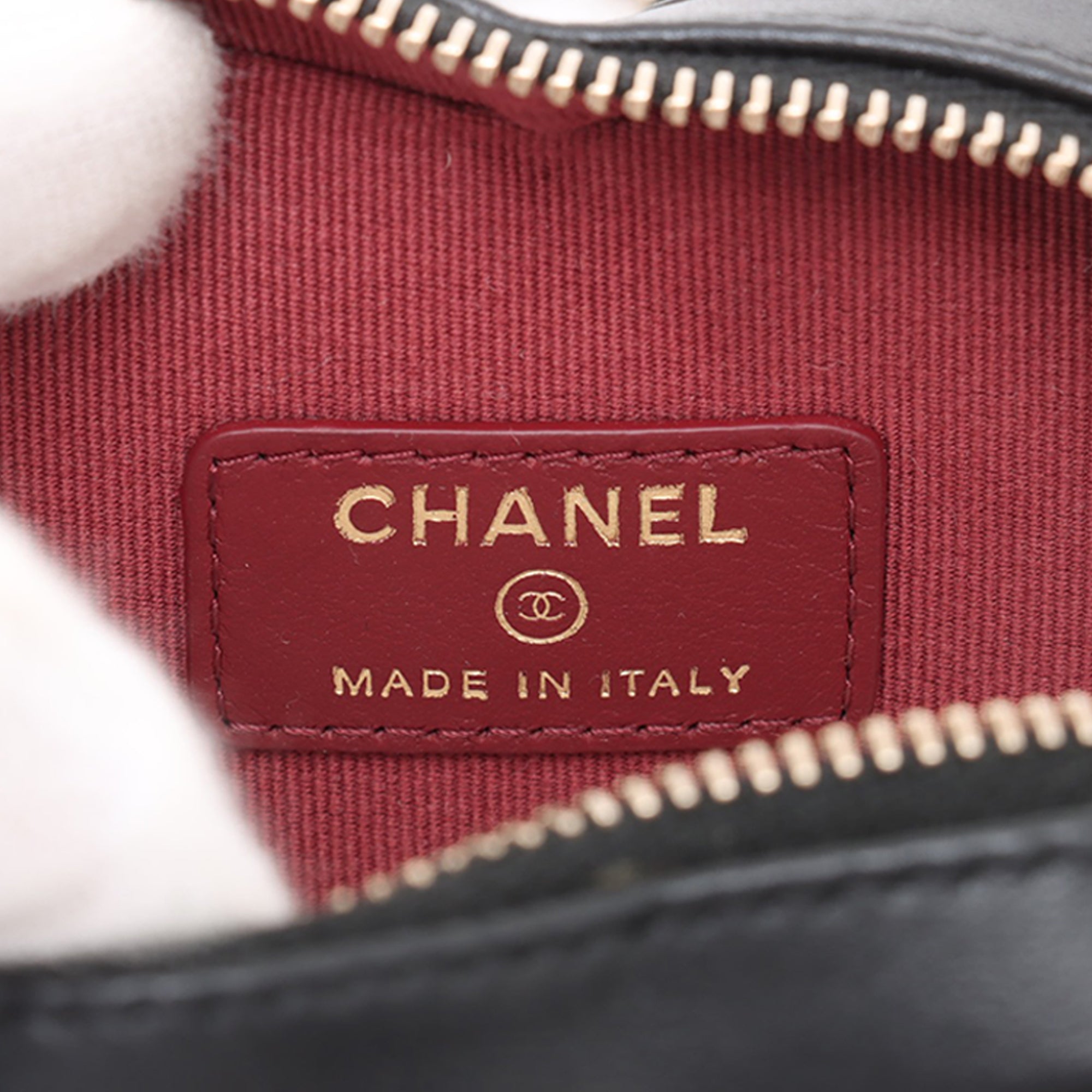 Chanel Mini Lambskin CC in Love Heart Belt Bag - image 7