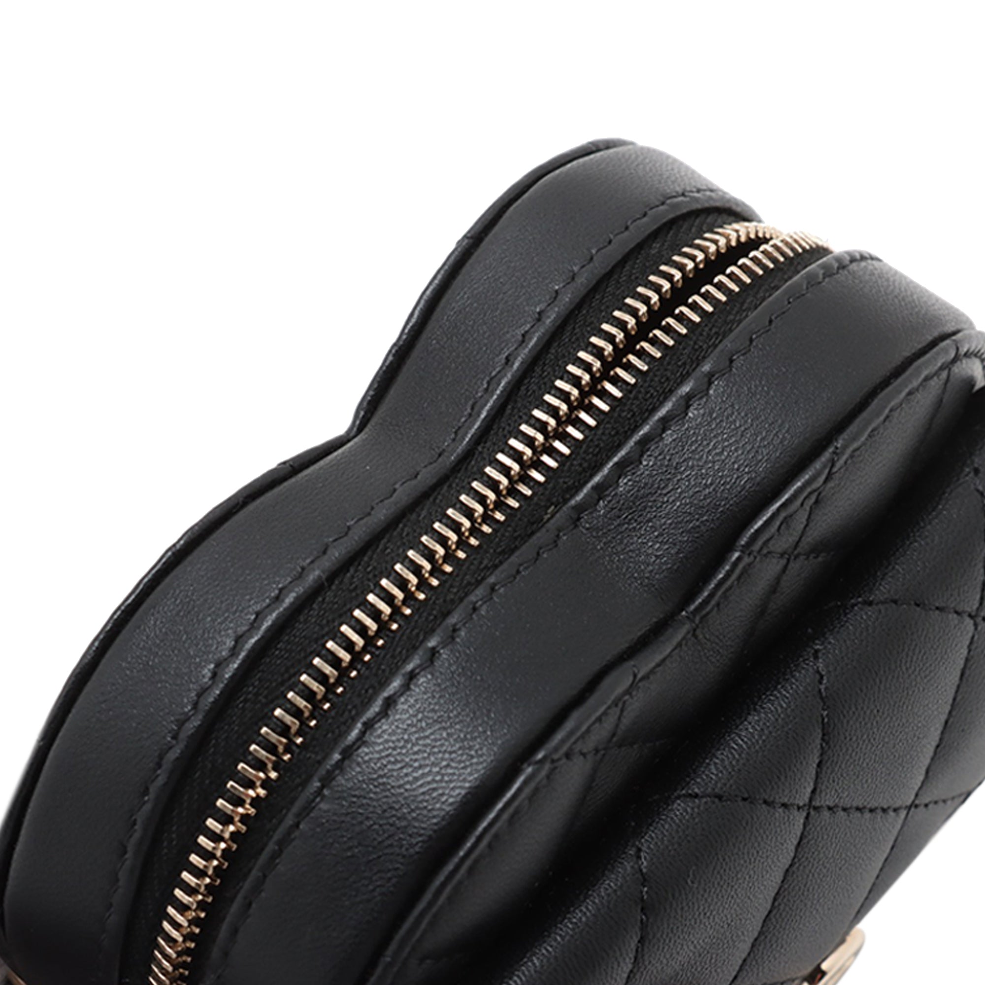 Chanel Mini Lambskin CC in Love Heart Belt Bag - image 8