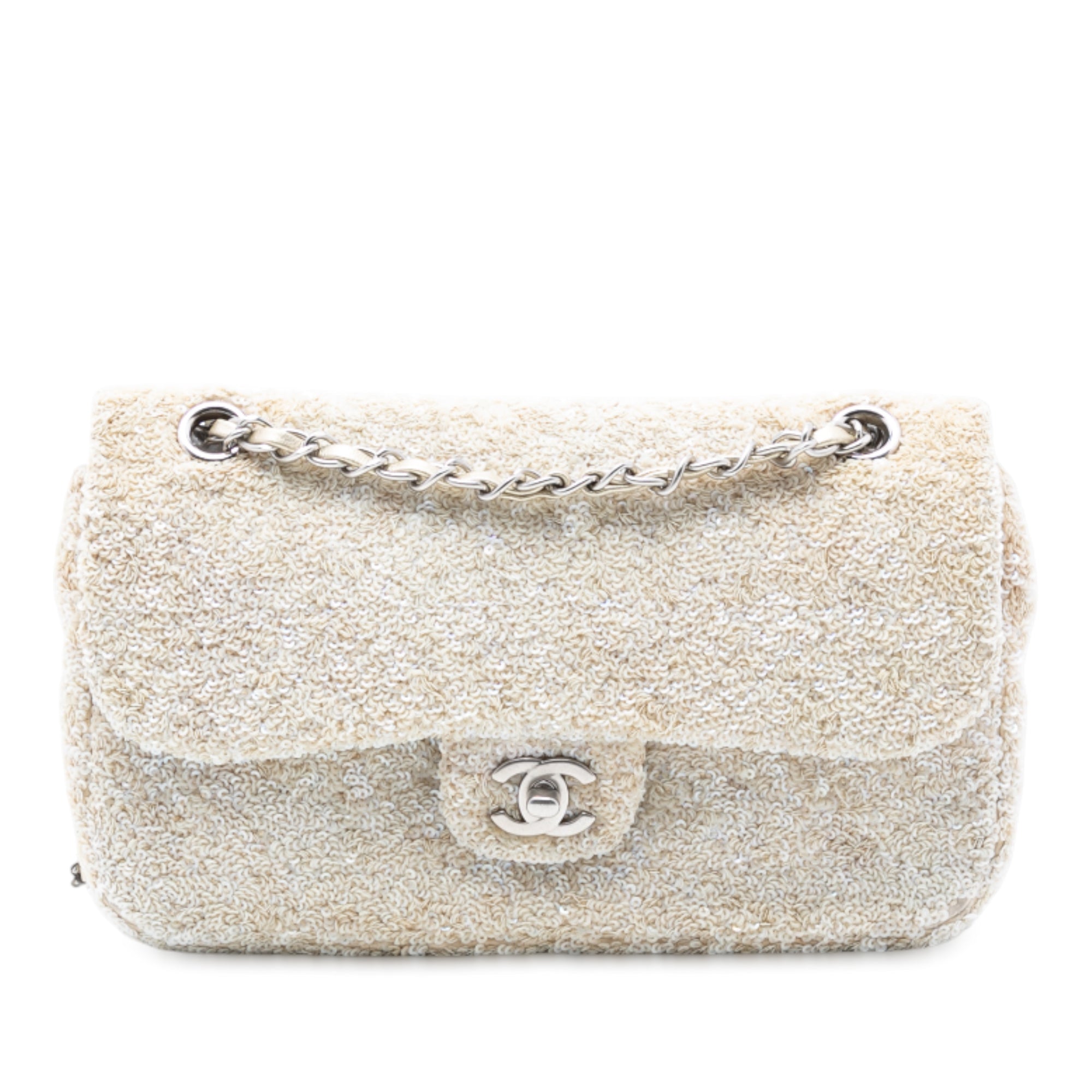 Chanel Medium CC Sequins Single Flap - image 1